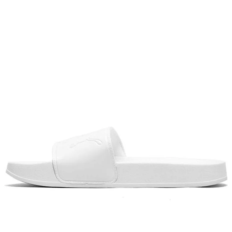 (WMNS) PUMA Leadcat Patent Slide White 367282-02 - 1