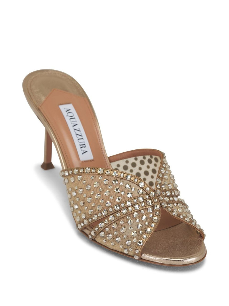 AQUAZZURA 75mm Lover mules outlook
