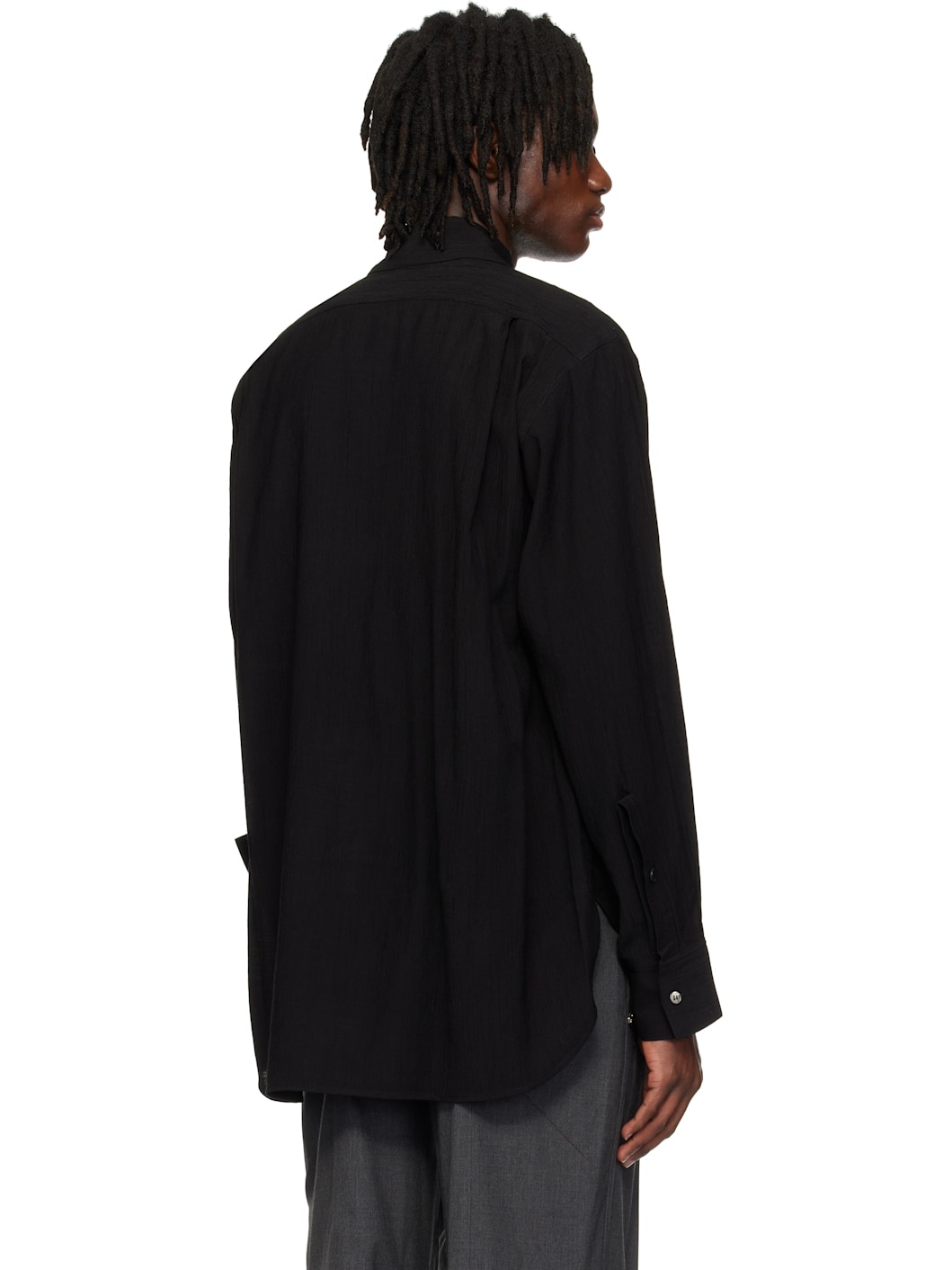 Black S-Curve Shirt - 3