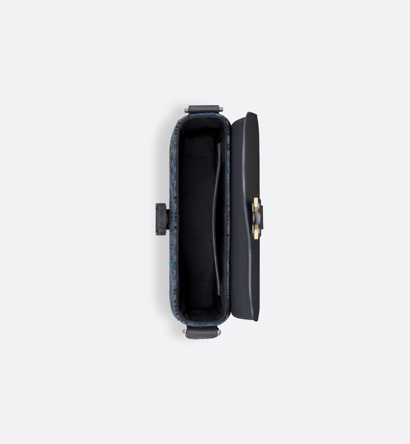 Small Saddle Messenger Bag with Flap 6