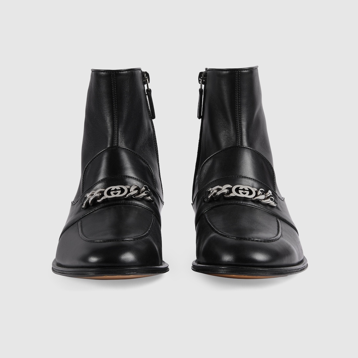 Men's bootie with Interlocking G chain - 6