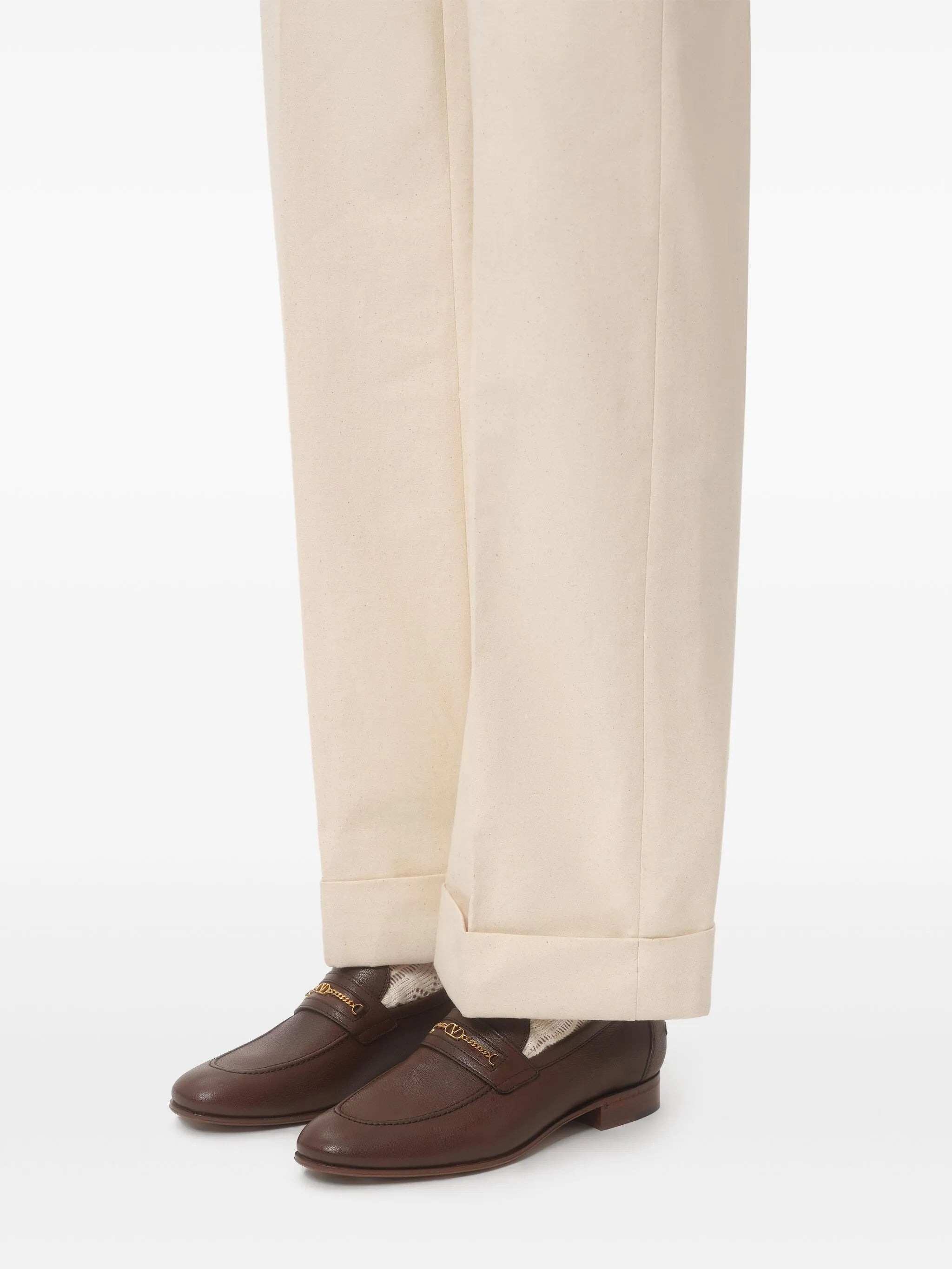 VLogo Signature loafers - 7