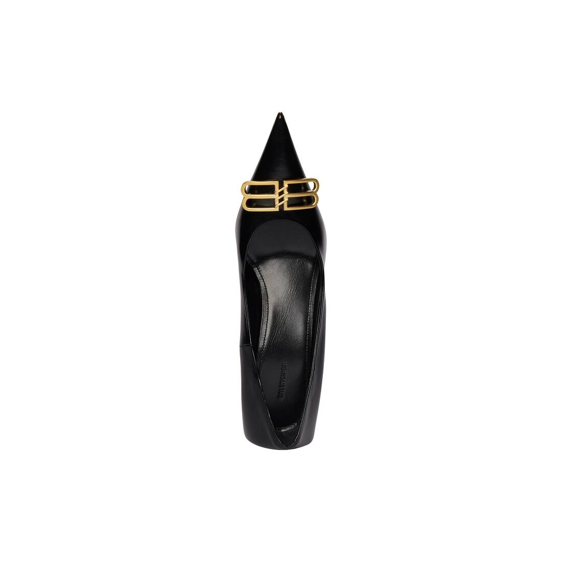 Women's Square Knife Bb 80mm Pump  in Black - 6