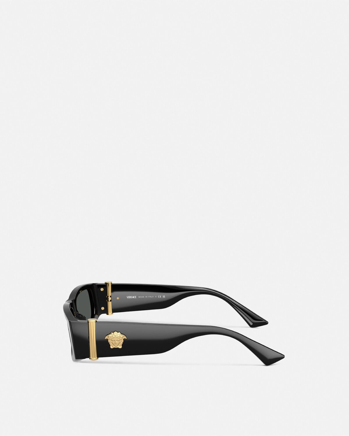 Medusa Glam Rectangular Sunglasses - 3