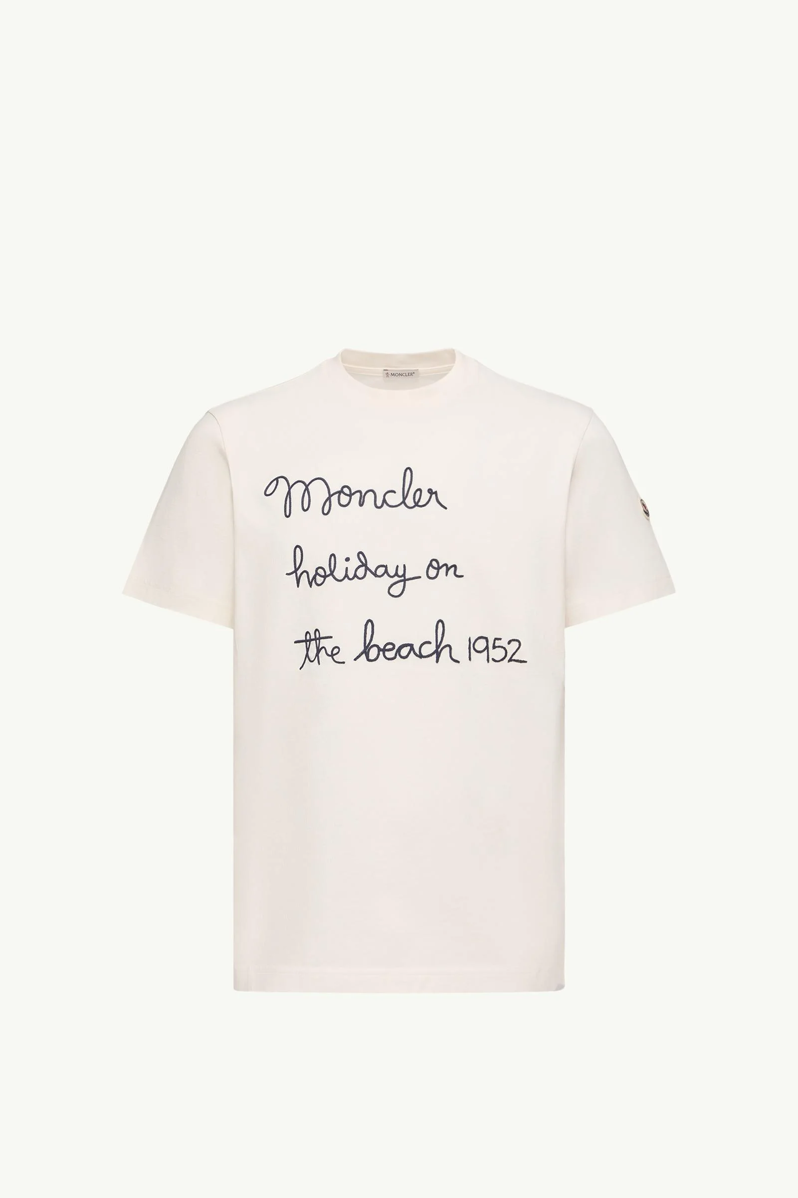Embroidered Cotton T-Shirt - 1
