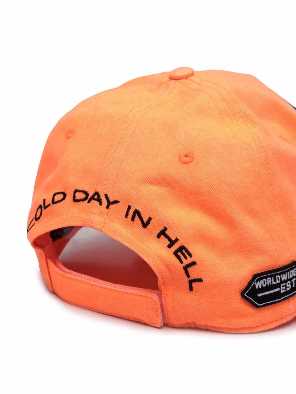 logo-patch slogan cap - 2