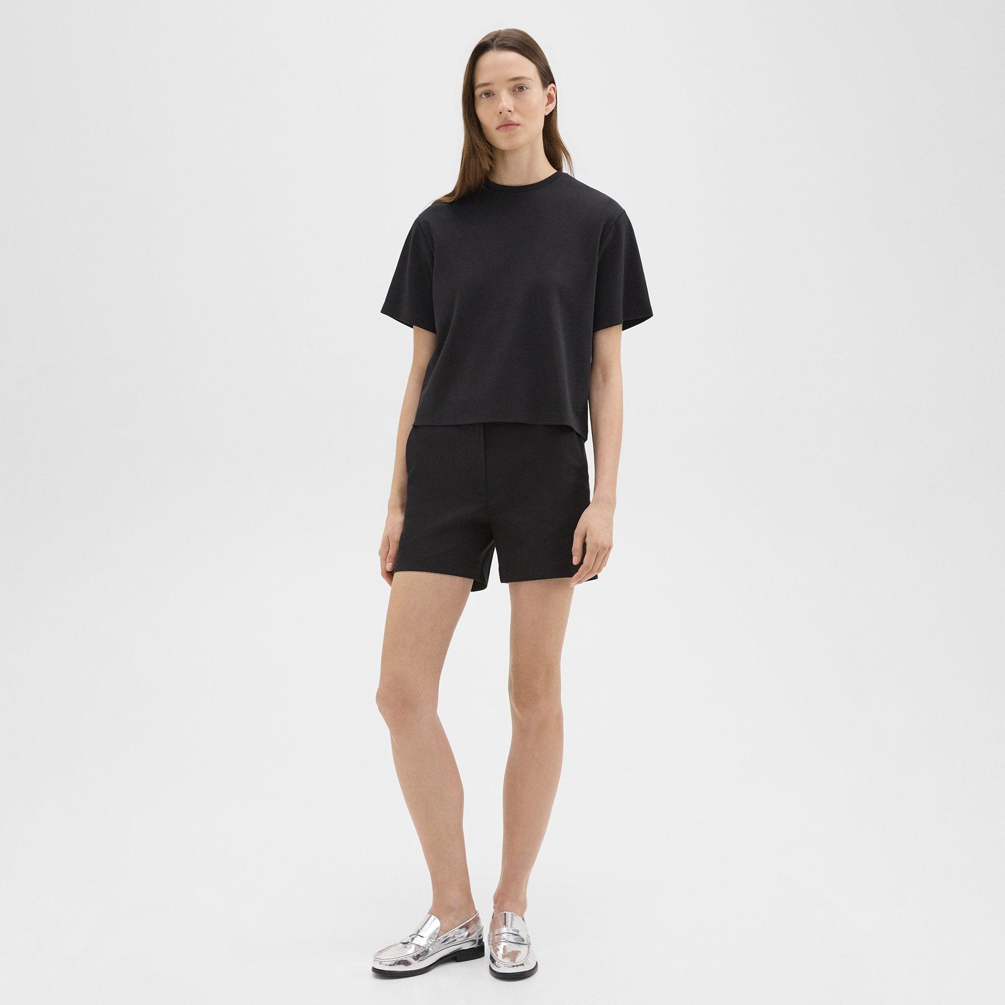 Waist Tab Short in Good Linen - 2