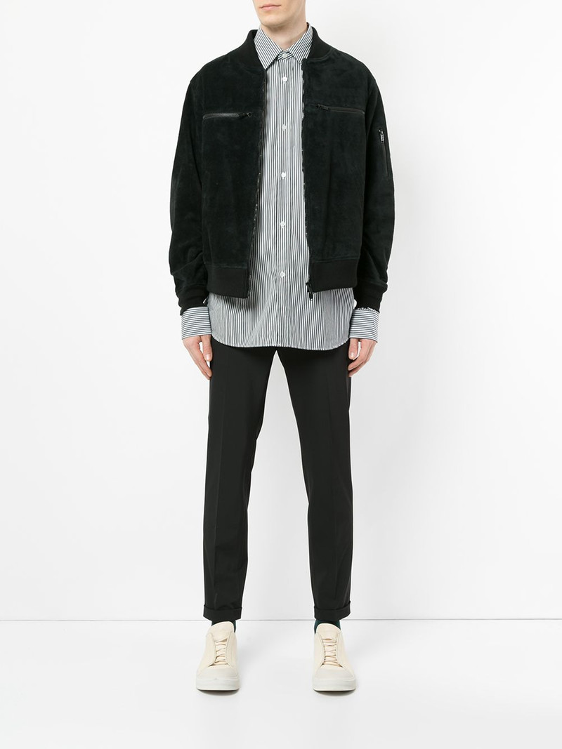 UNDERCOVER zip pocket bomber jacket outlook