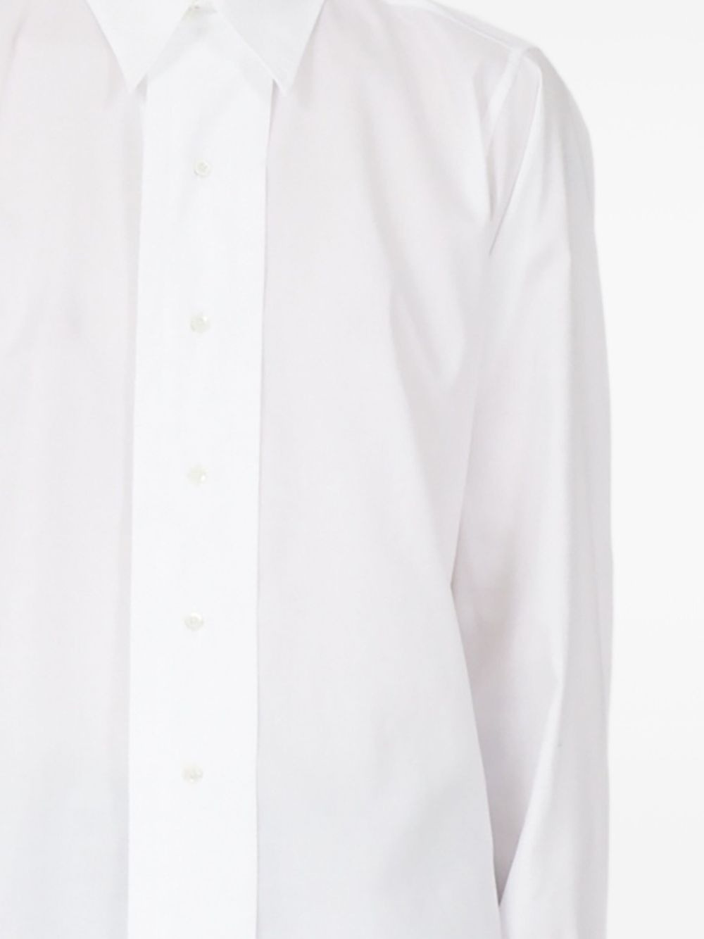 curved-hem shirt - 5