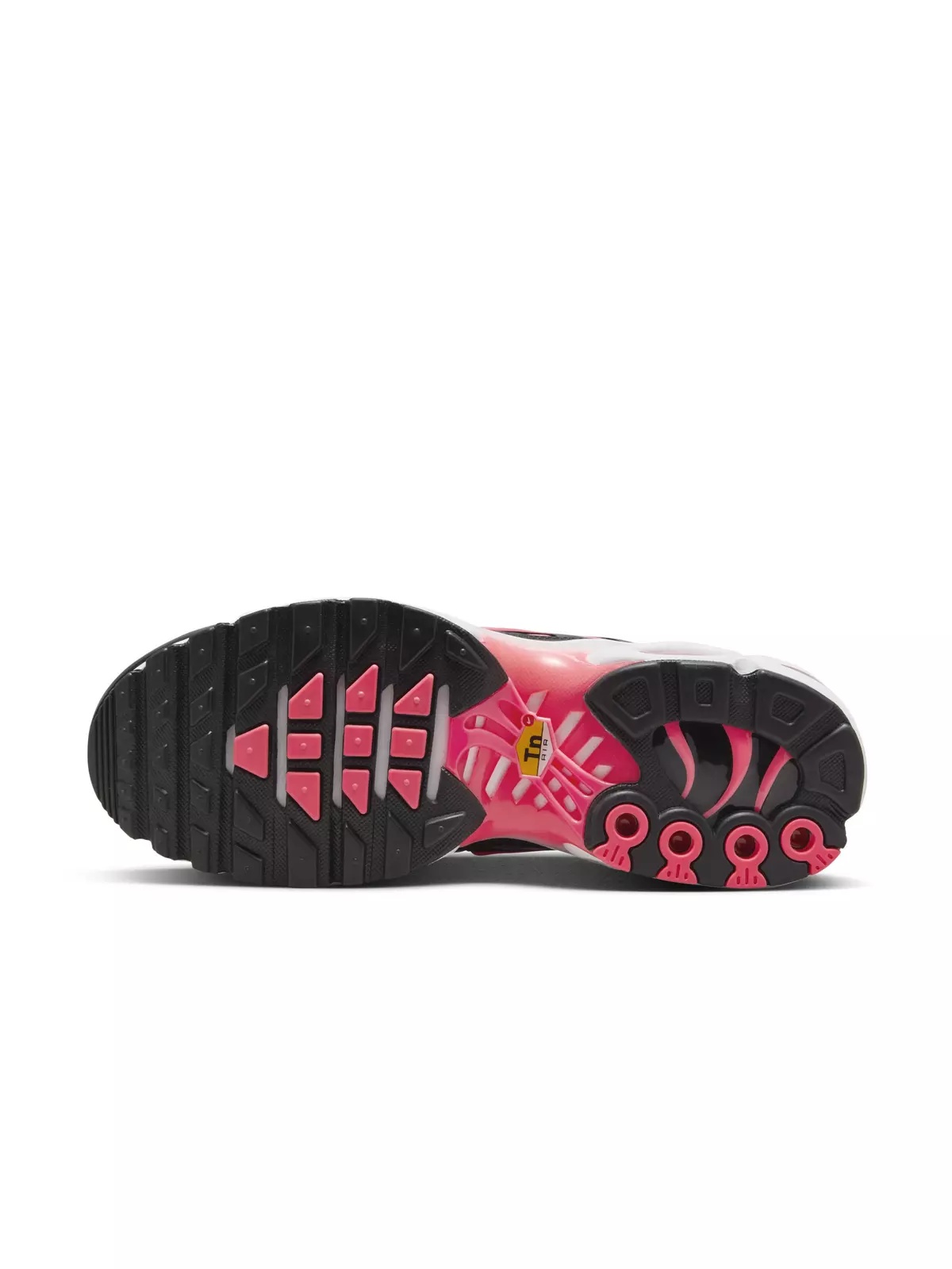 Air Max Plus "Black/White/Hot Punch" Women's Shoe - 6