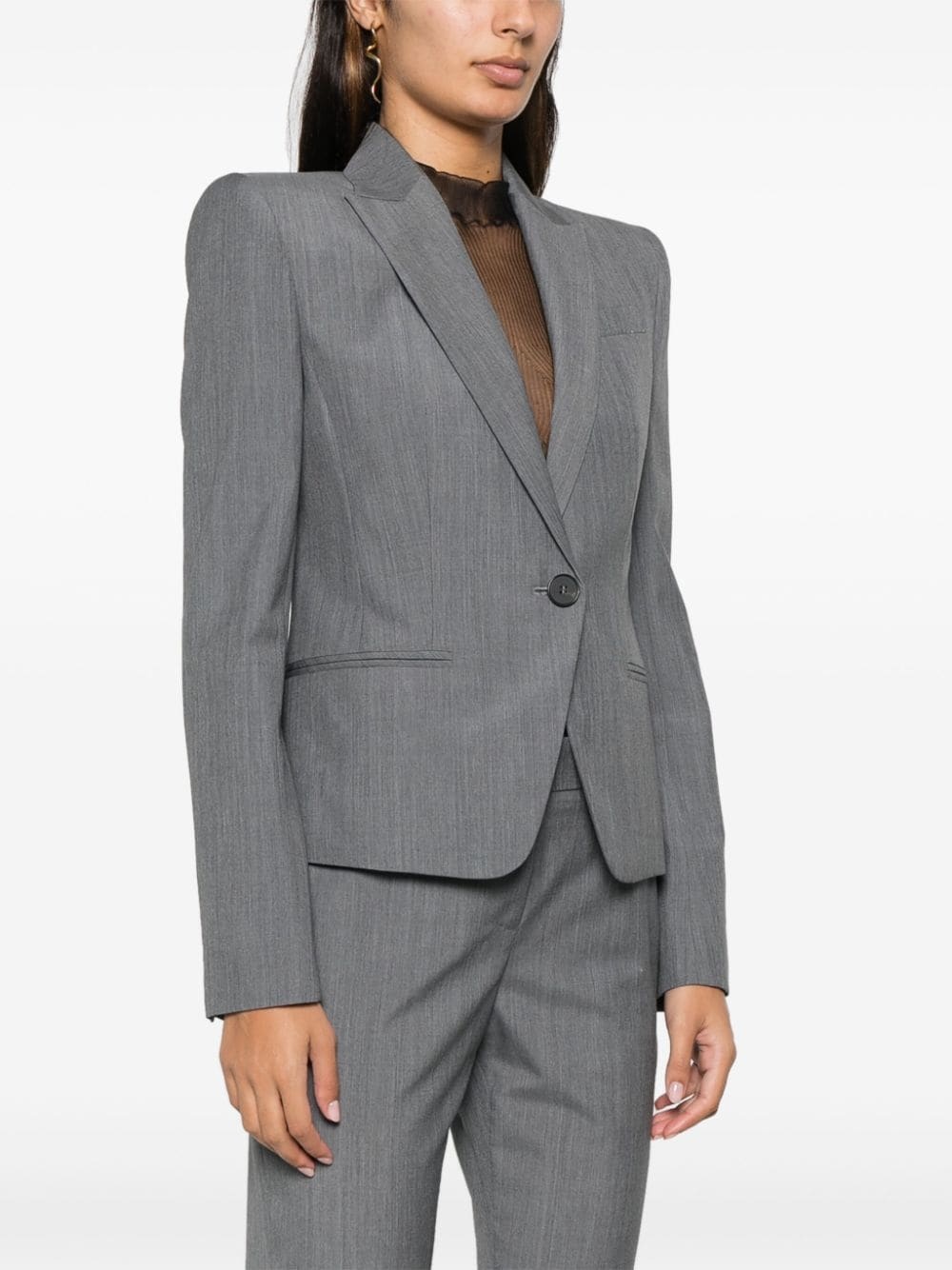 single-breasted blazer - 3