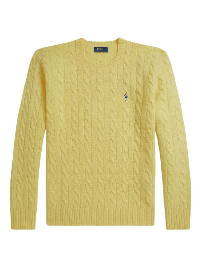 cable-knit sweater 1