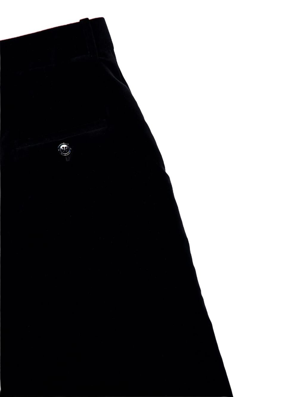velvet-pleated midi skirt - 4