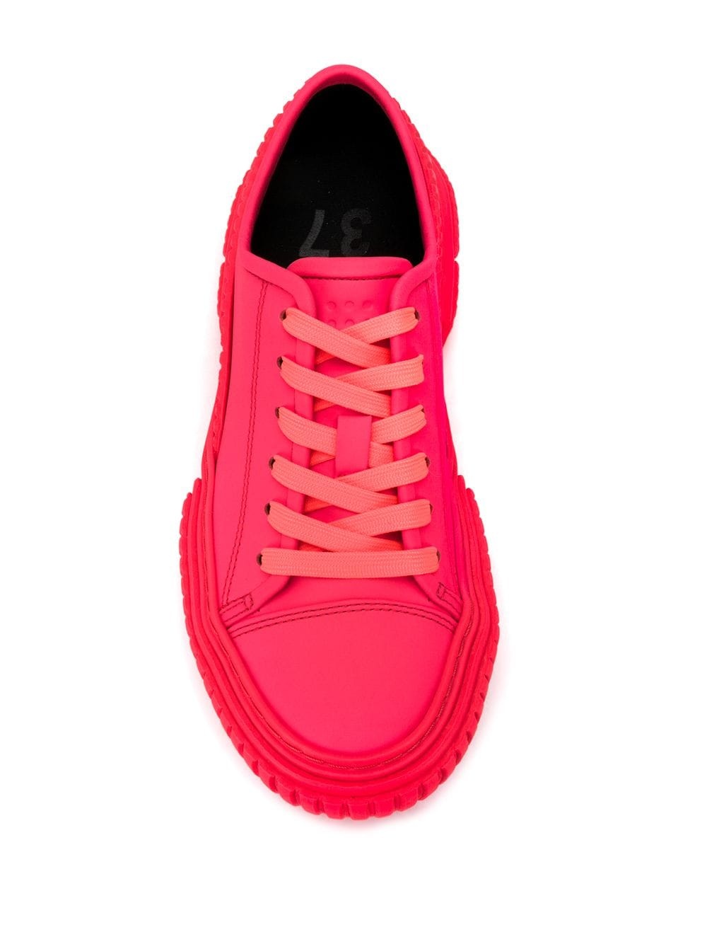 ridged band sneakers - 4