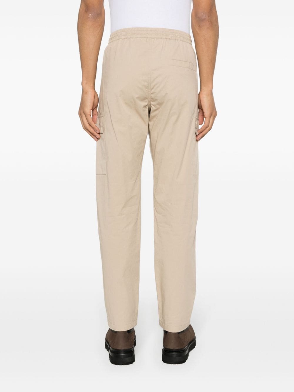 straight-leg cargo trousers - 4