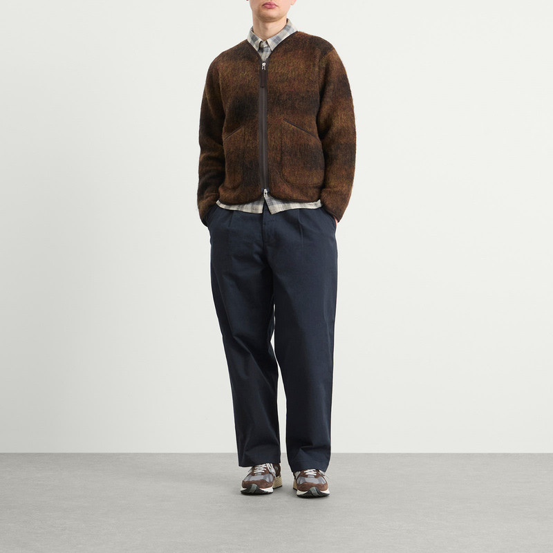 Universal Works Universal Works Alps Fleece Zip Liner Jacket outlook