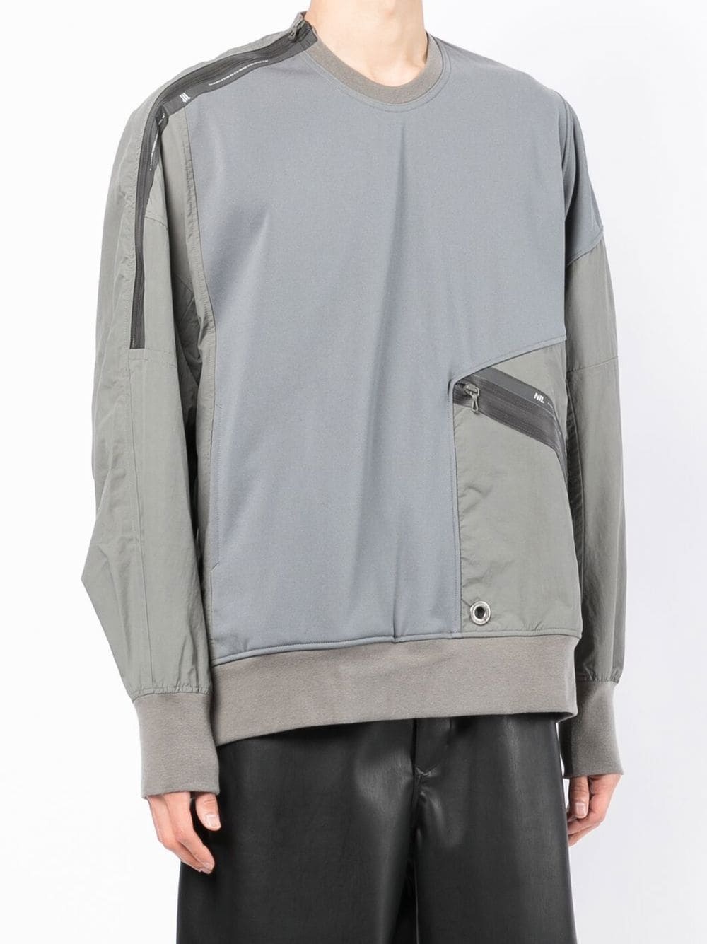 pocket-detail bomber jacket - 3