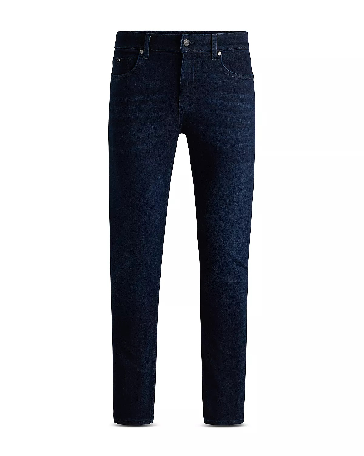 H Delaware Cotton Blend Slim Fit Jeans in Navy - 6