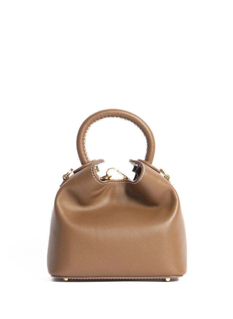 Madeleine Leather Rock/White Stitches 1