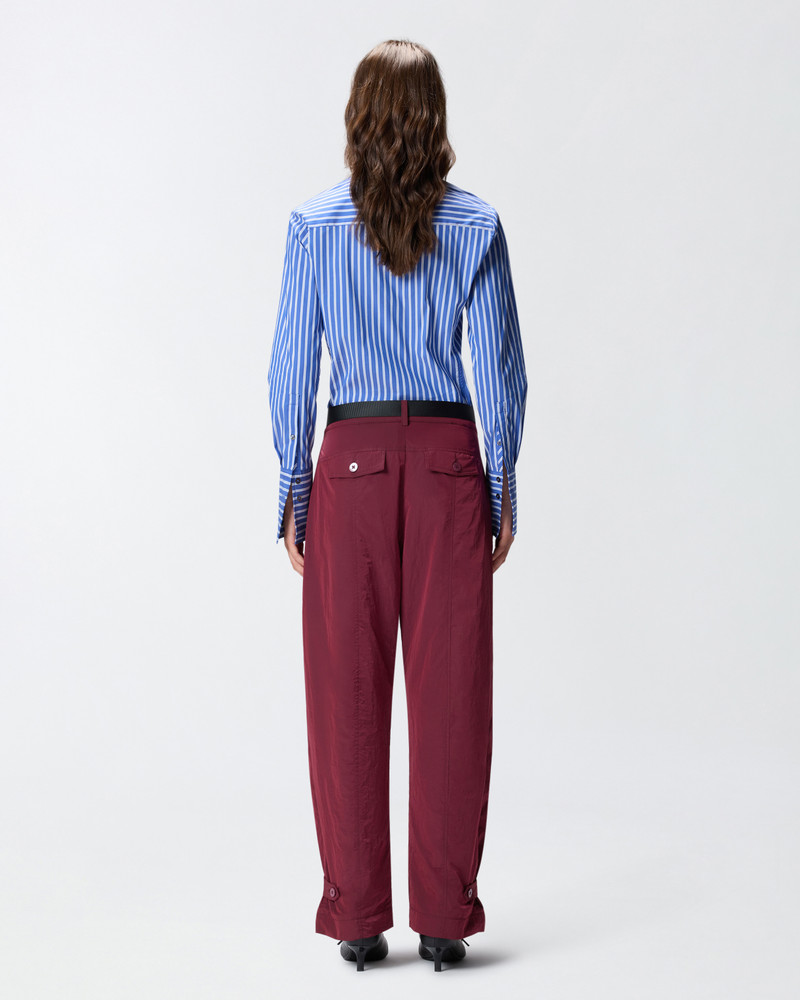 LOOSE-FIT TROUSERS WITH KNOTTED BELT 4