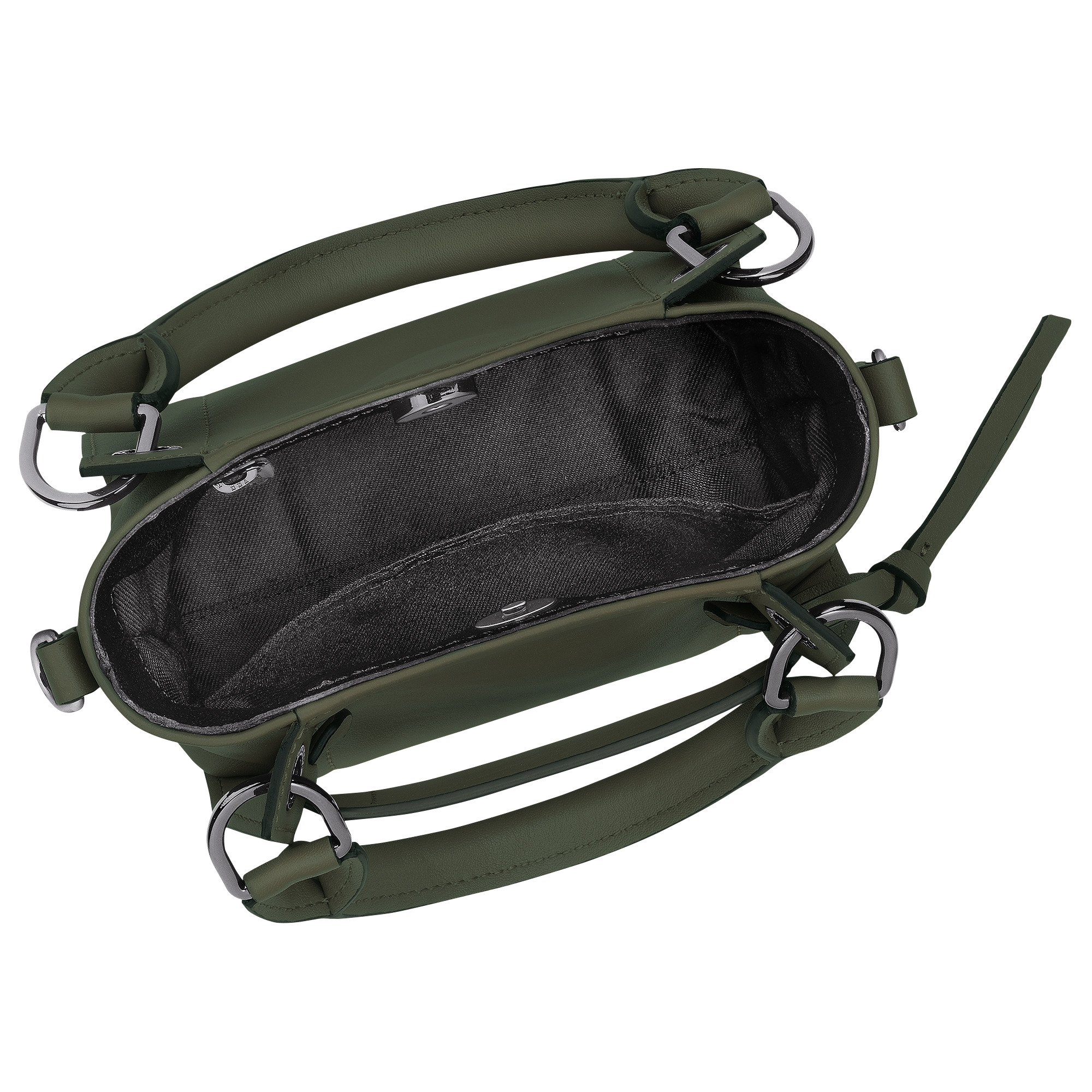 Longchamp 3D XS Handbag Khaki - Leather - 5