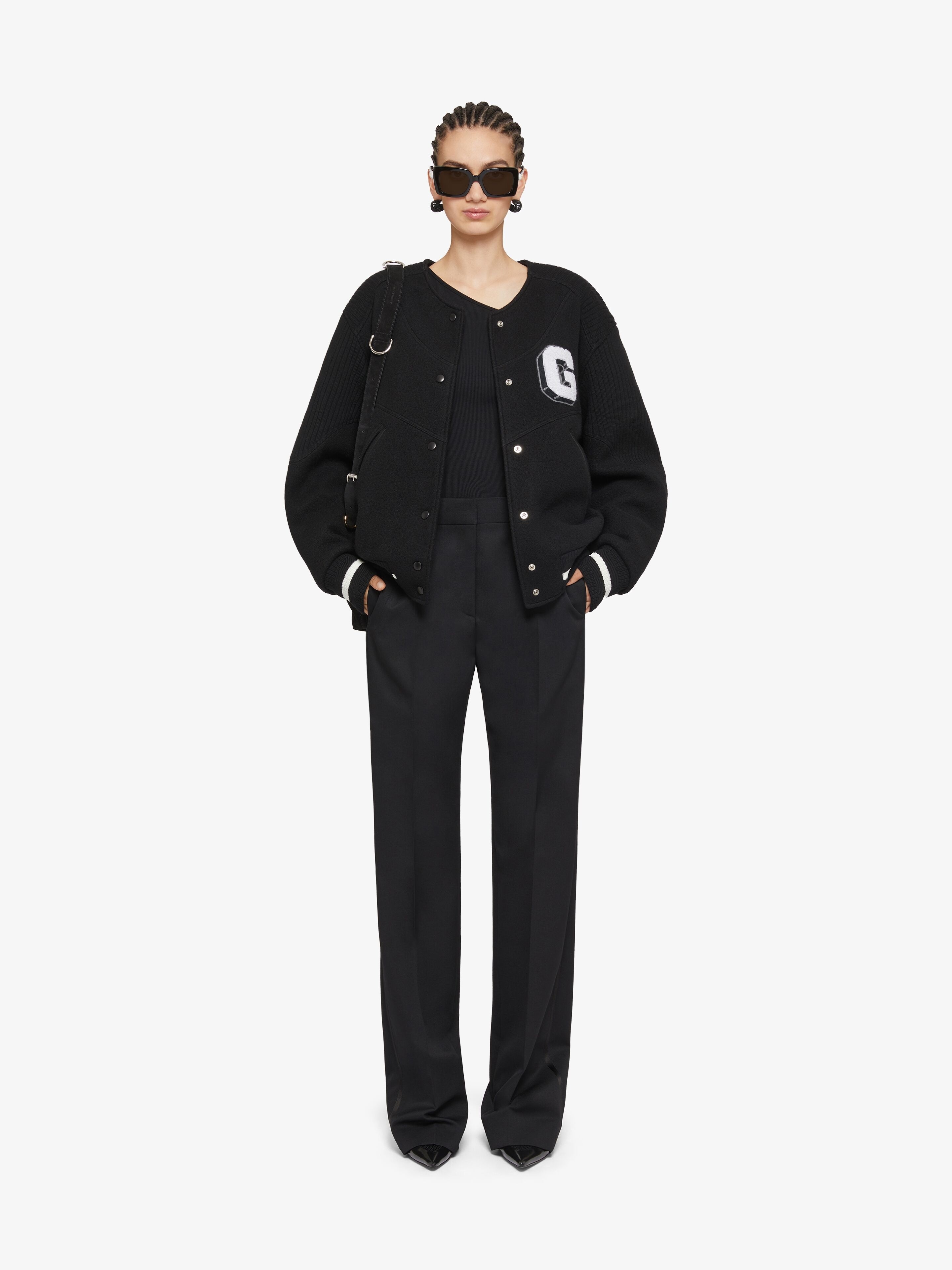 GIVENCHY COLLEGE VARSITY JACKET IN WOOL - 2