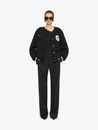 Givenchy GIVENCHY COLLEGE VARSITY JACKET IN WOOL outlook