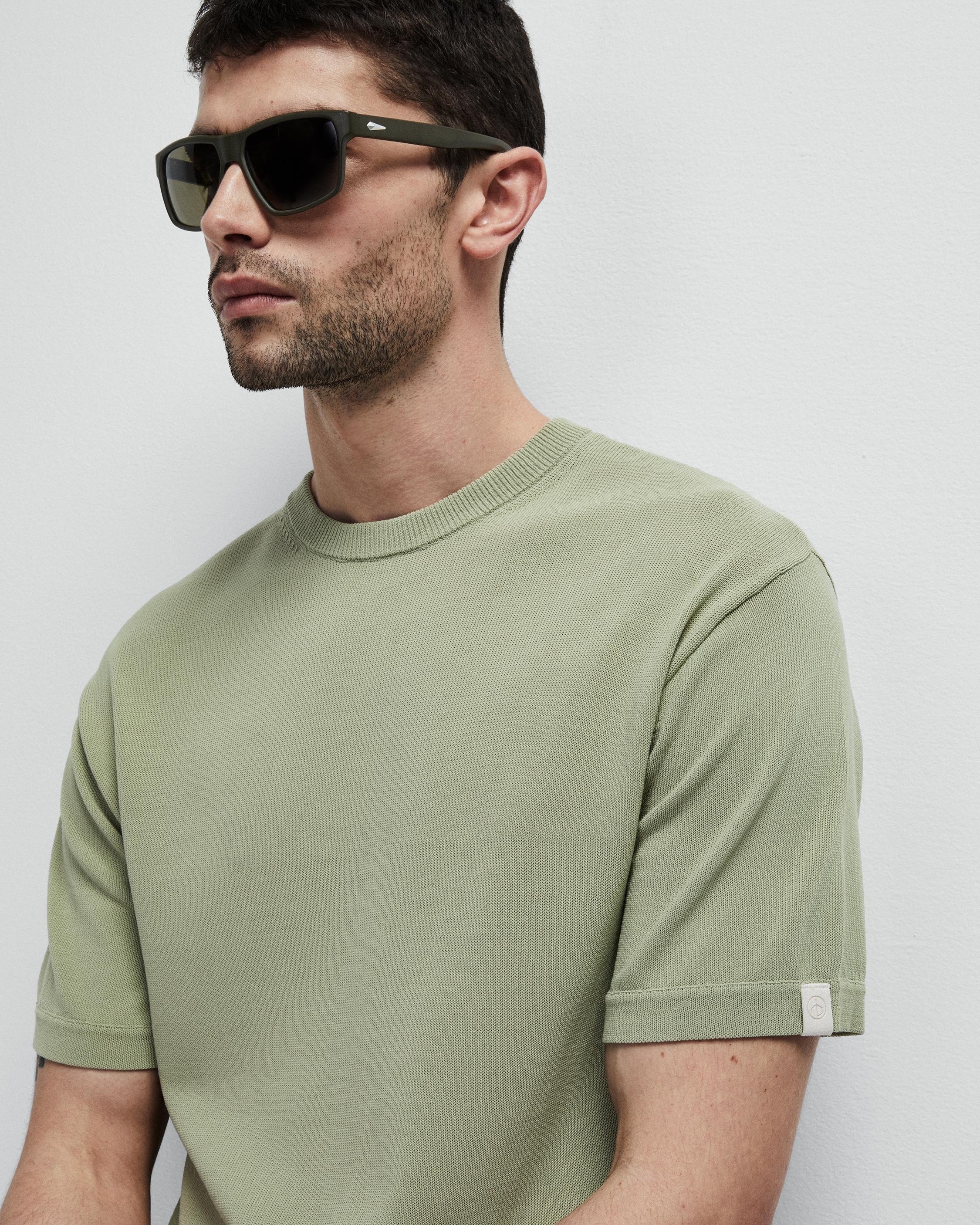 Nolan Corded Cotton Crew
Classic Fit T-Shirt - 2
