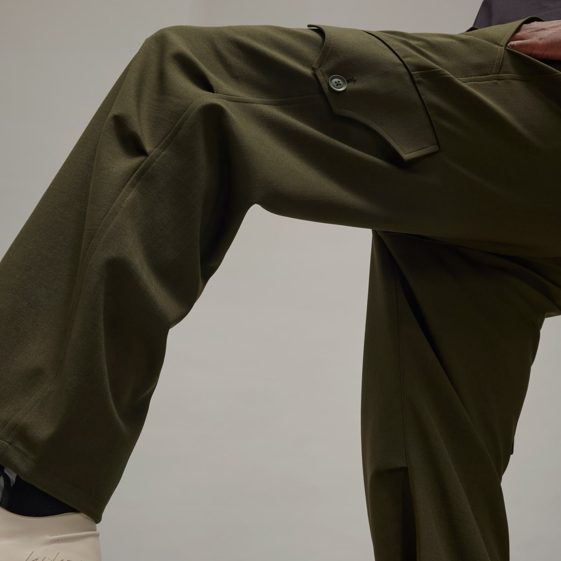 Y-3 Sport Uniform Straight Leg Pants - 8