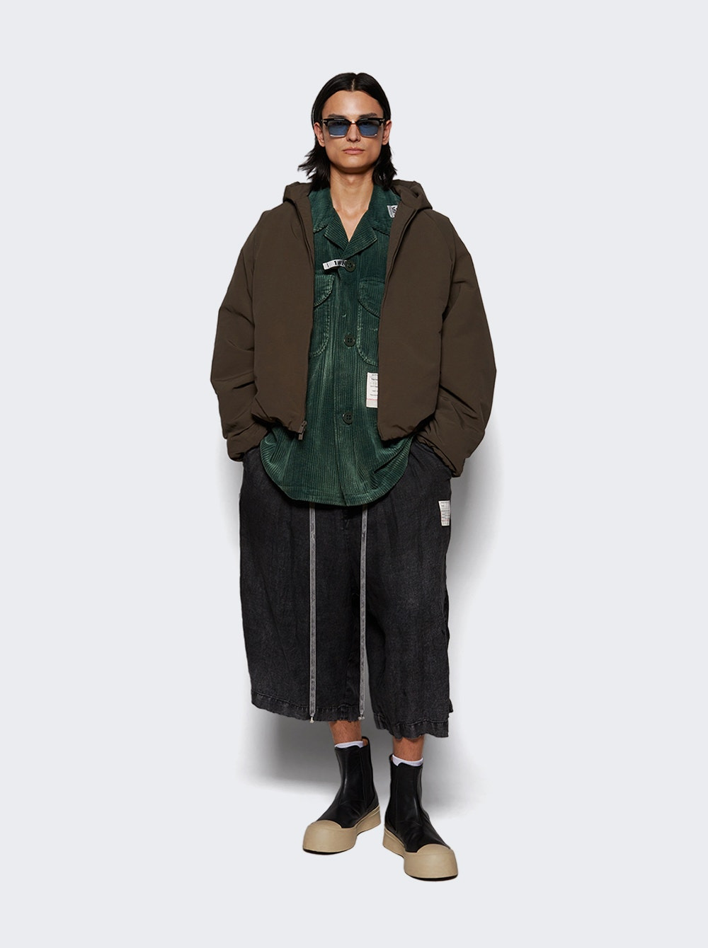 Military Hooded Bomber Brown - 5