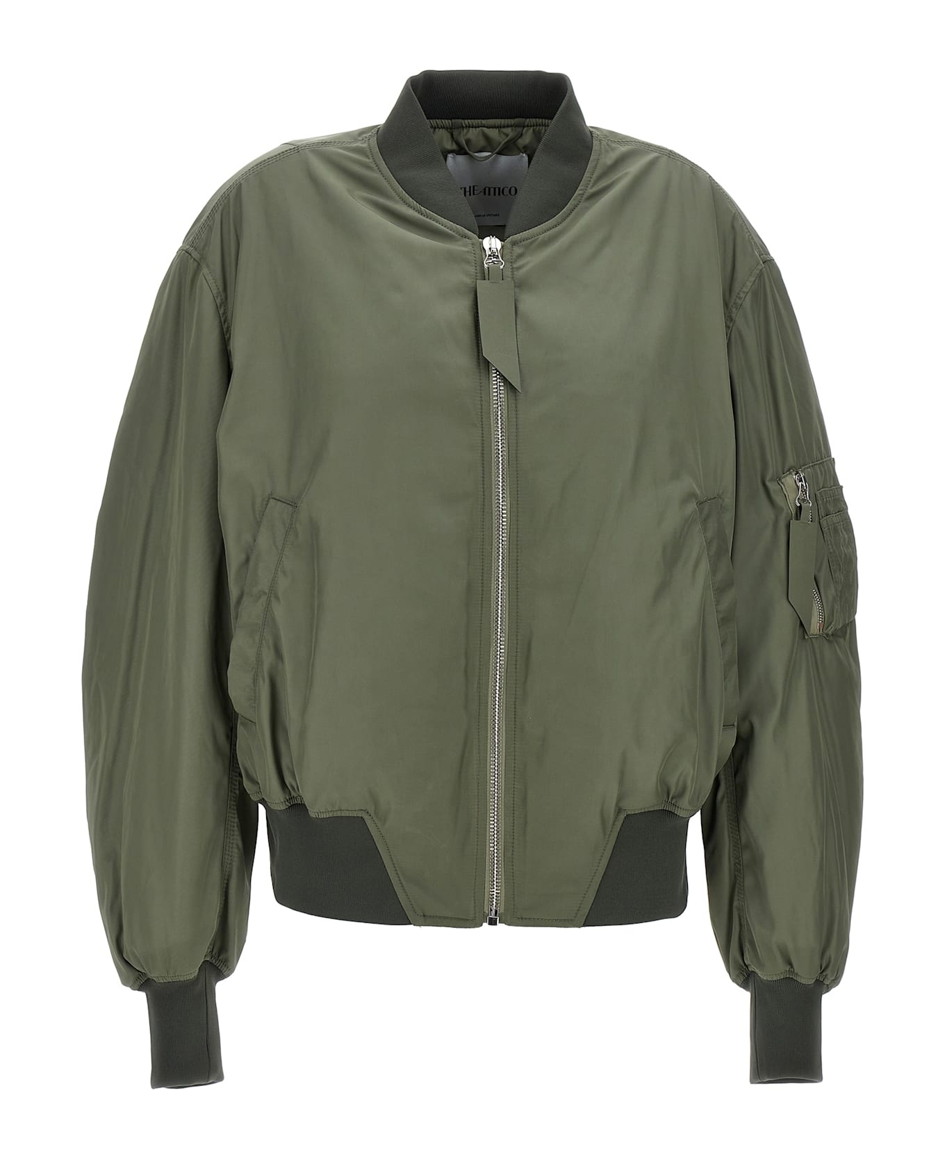 Nylon Bomber Jacket - 1