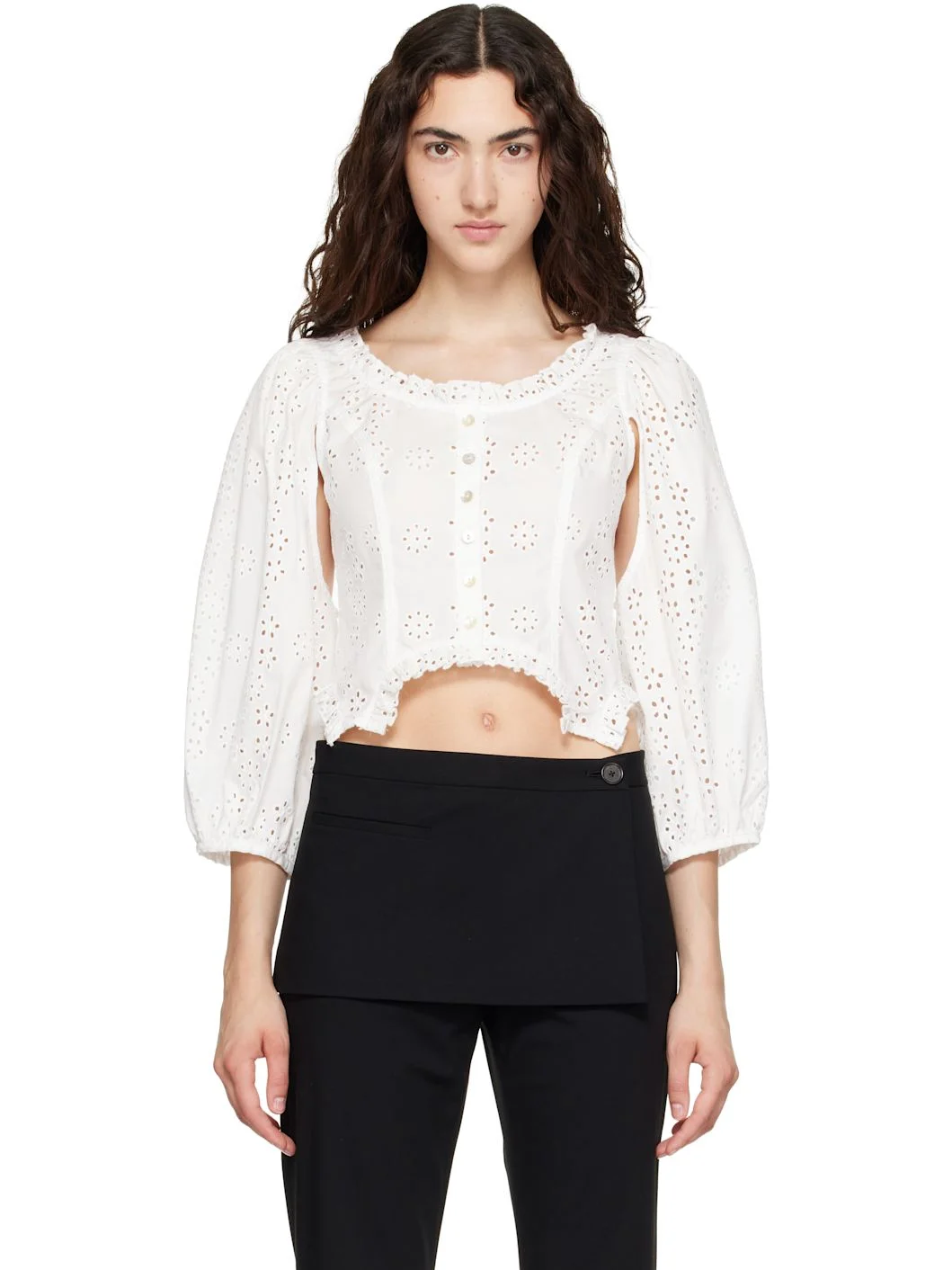 White Palisade Blouse - 1