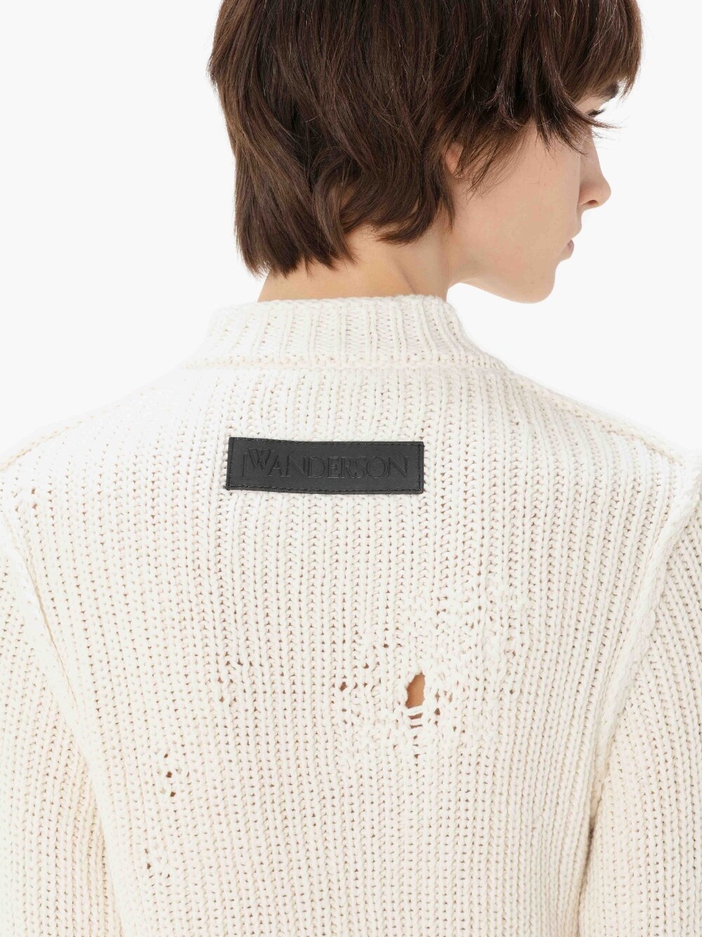 DISTRESSED ZIP CARDIGAN - 6