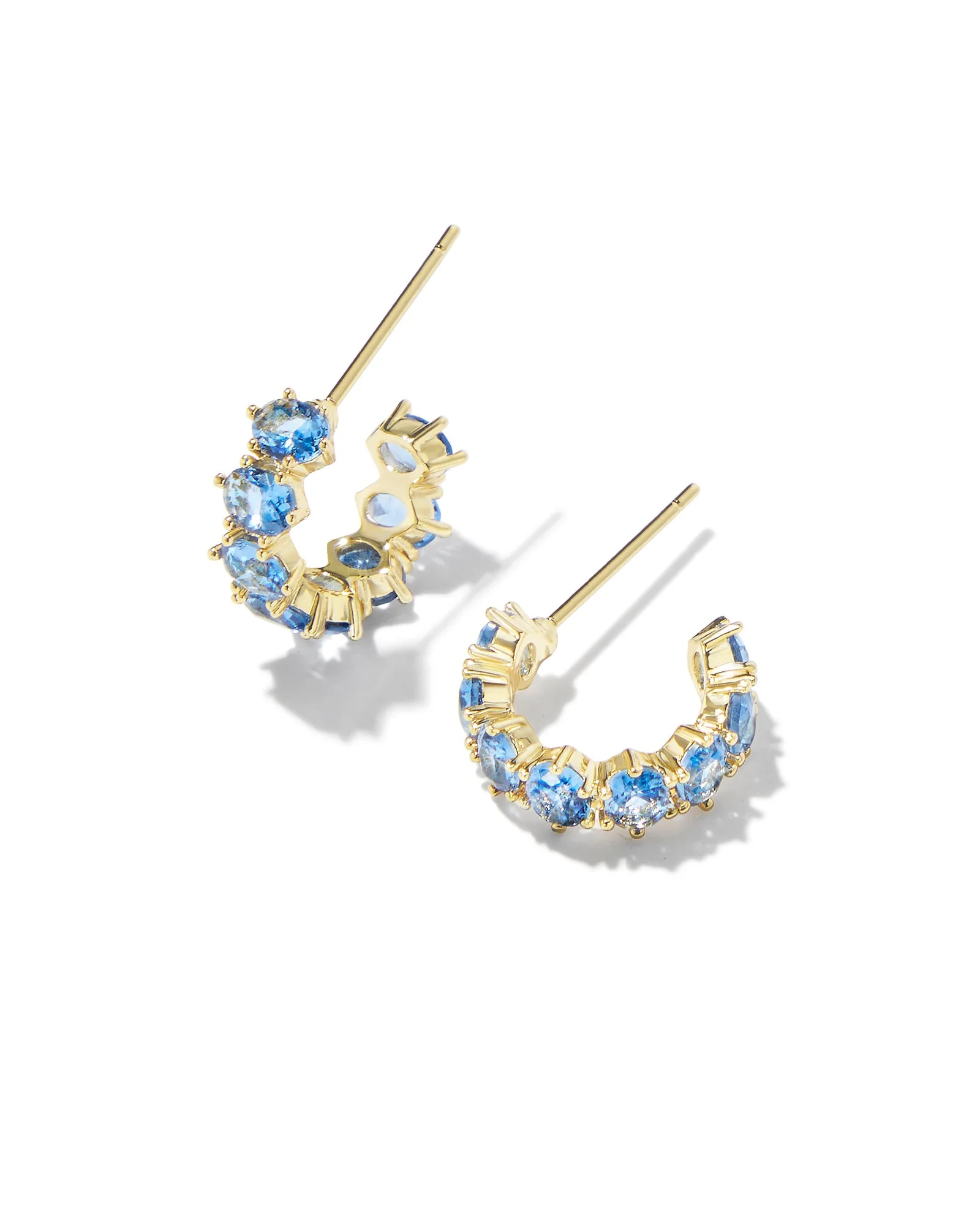 Cailin Gold December Huggie Earrings - 1