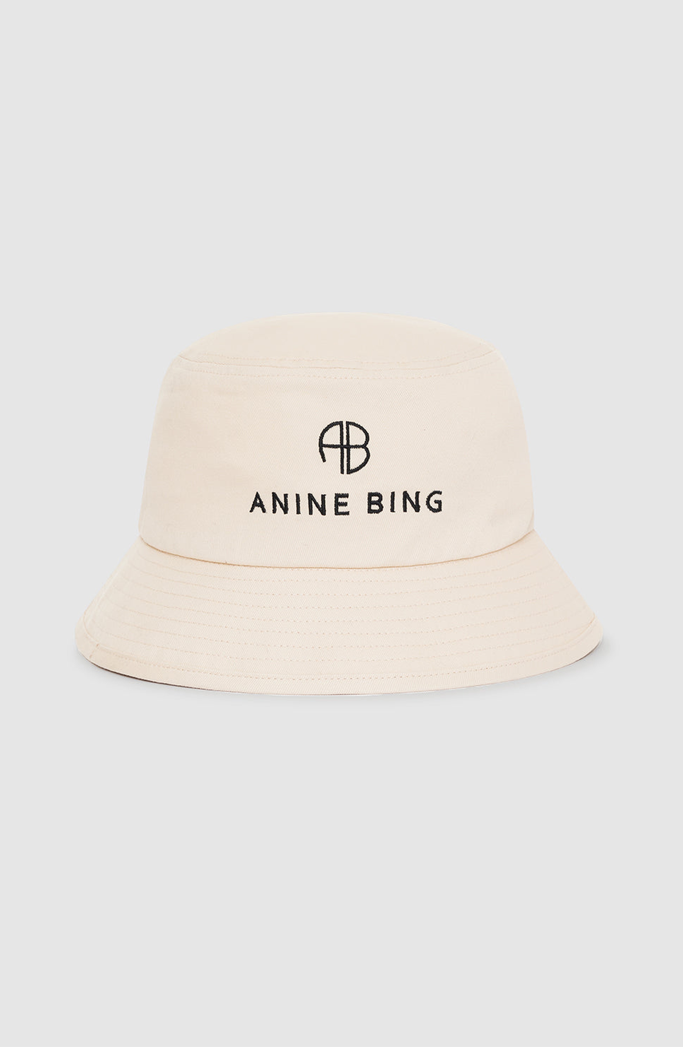 ANINE BING Nicks Bucket Hat in Cool Ivory at Nordstrom - 1