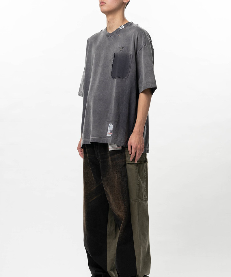 Sun Faded Like V-neck T-shirt 5
