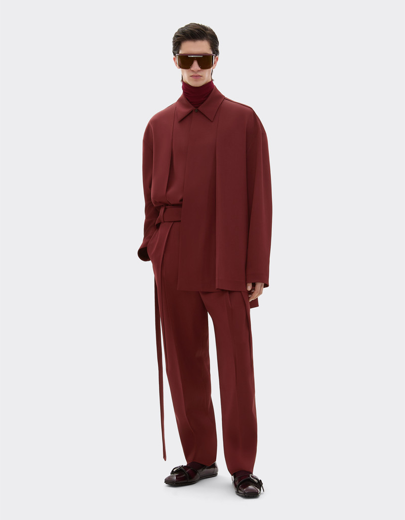 Ferrari Wool satin shirt outlook