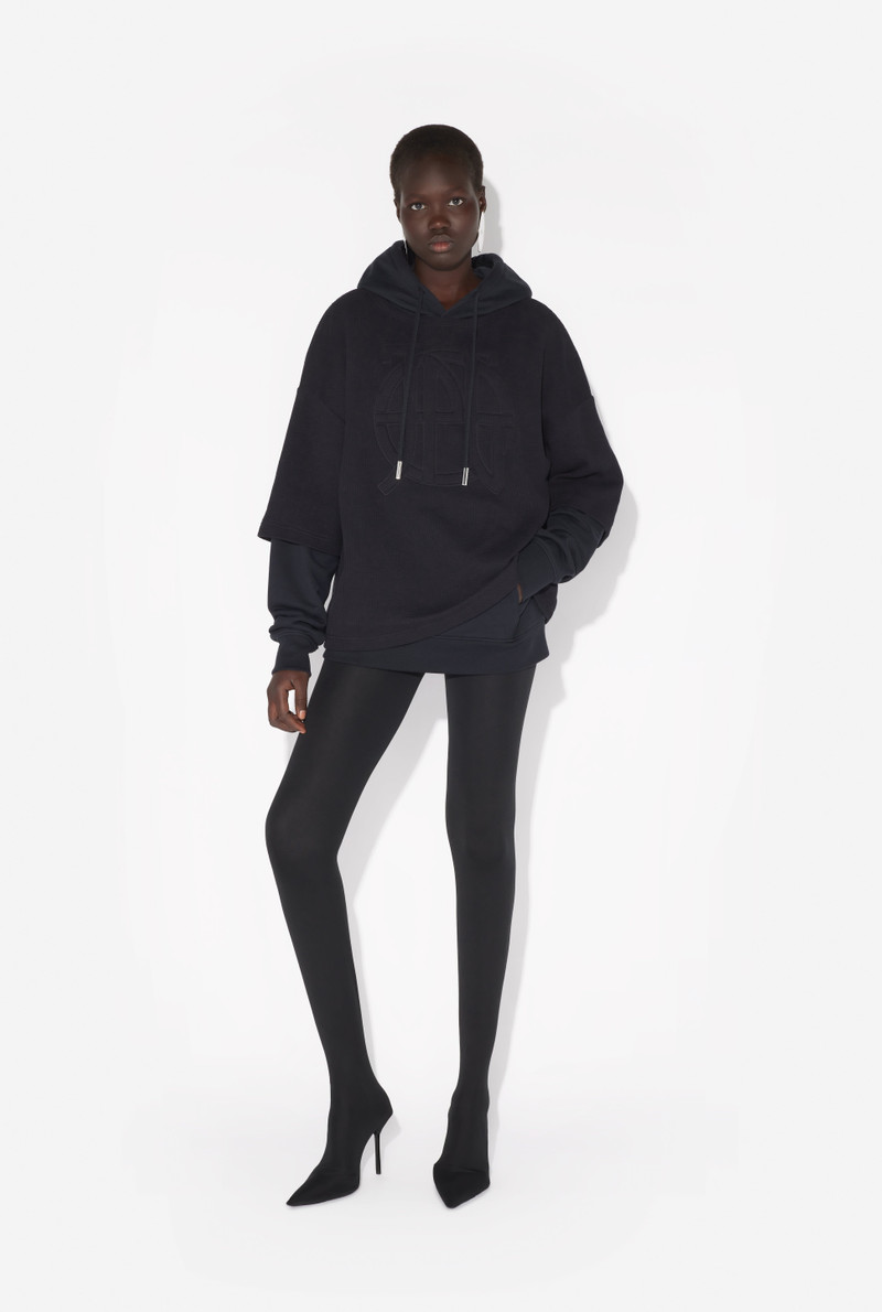 THE OVERSIZED BLACK JPG SWEATSHIRT 4