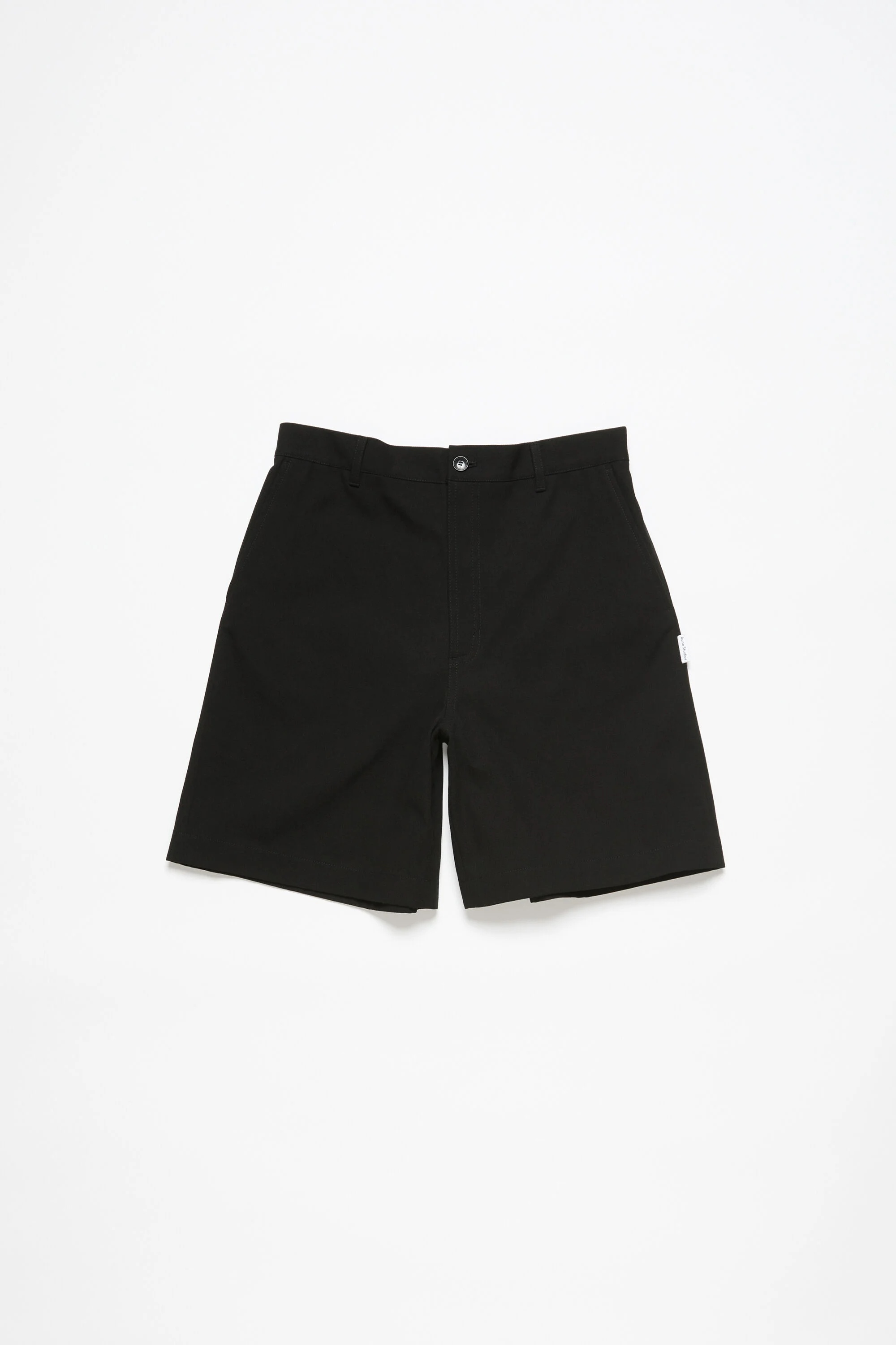 Regular fit shorts - Black - 1