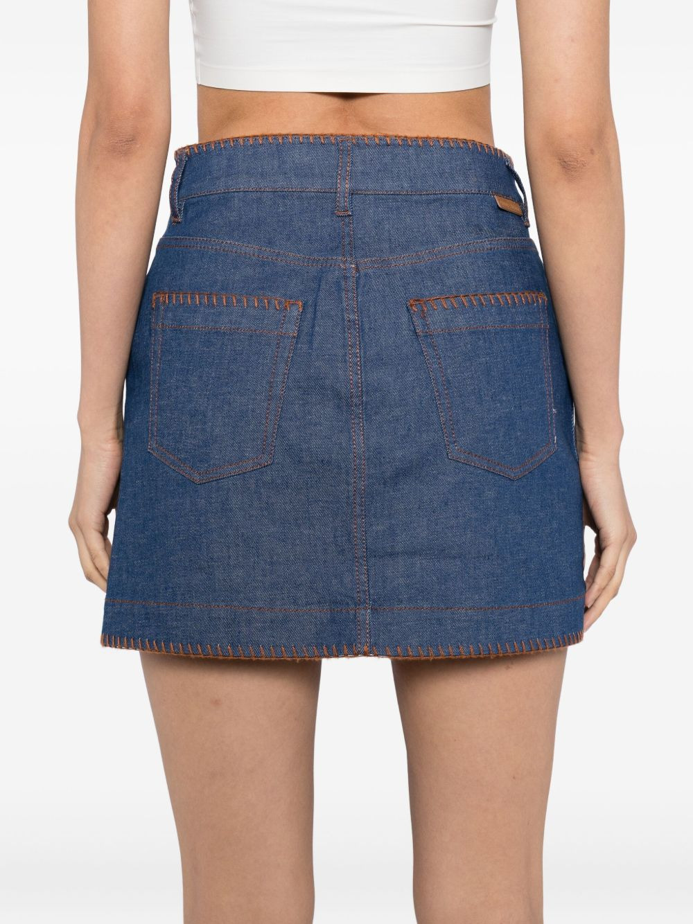 Ascension denim miniskirt - 5