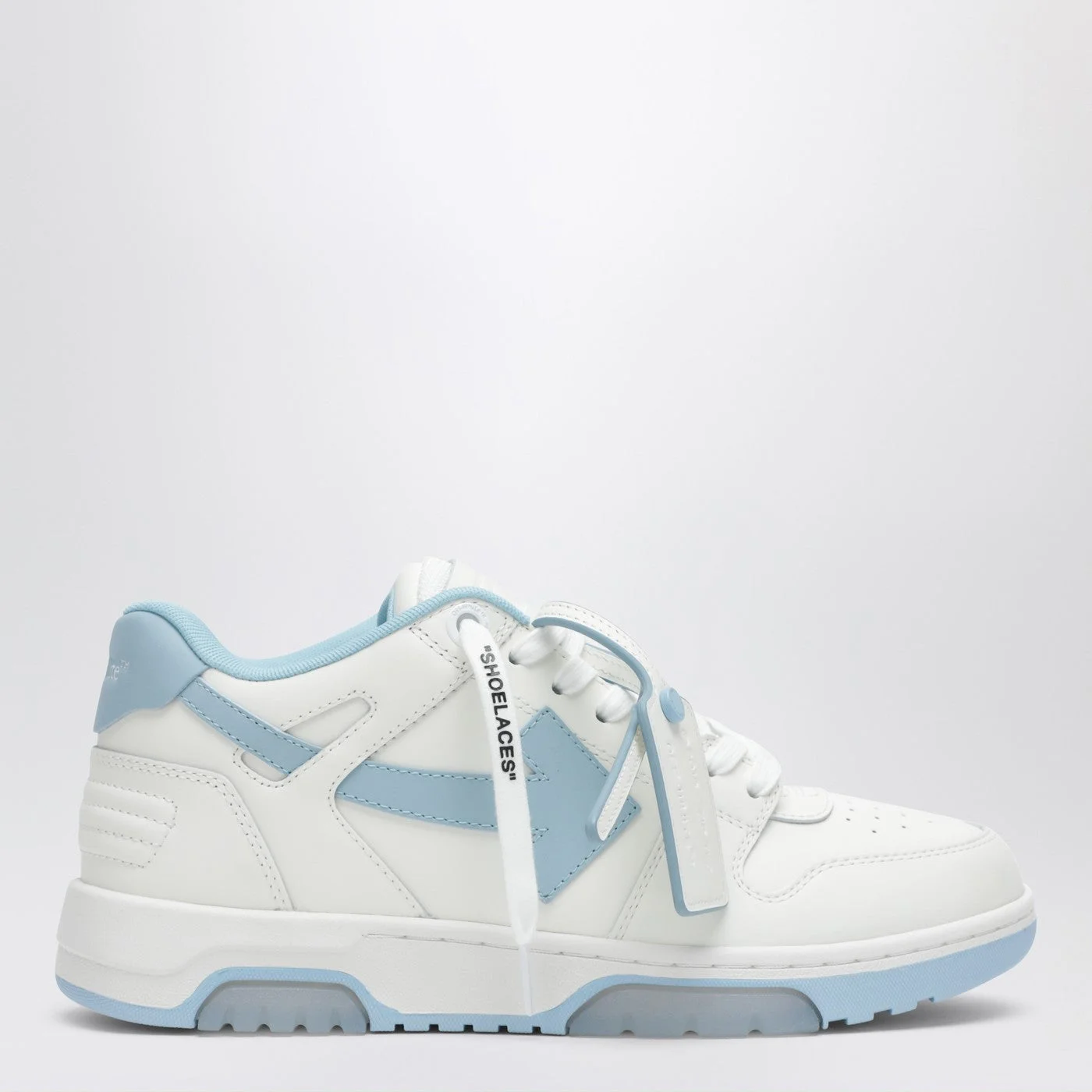 Off-White Out Of Office Sneakers White/Light Blue Women - 1