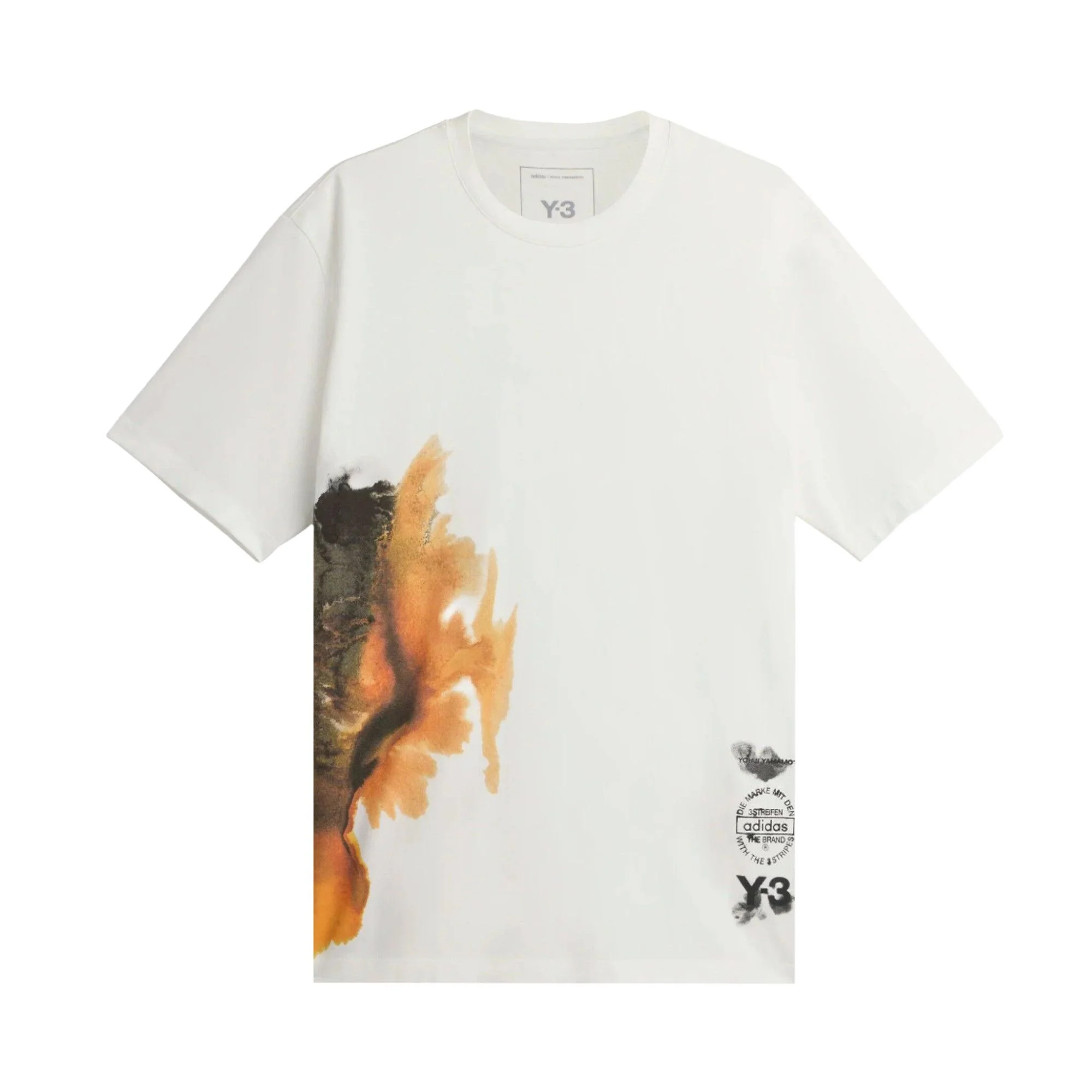 Y-3 GFX Short-Sleeve Tee 'White' - 1