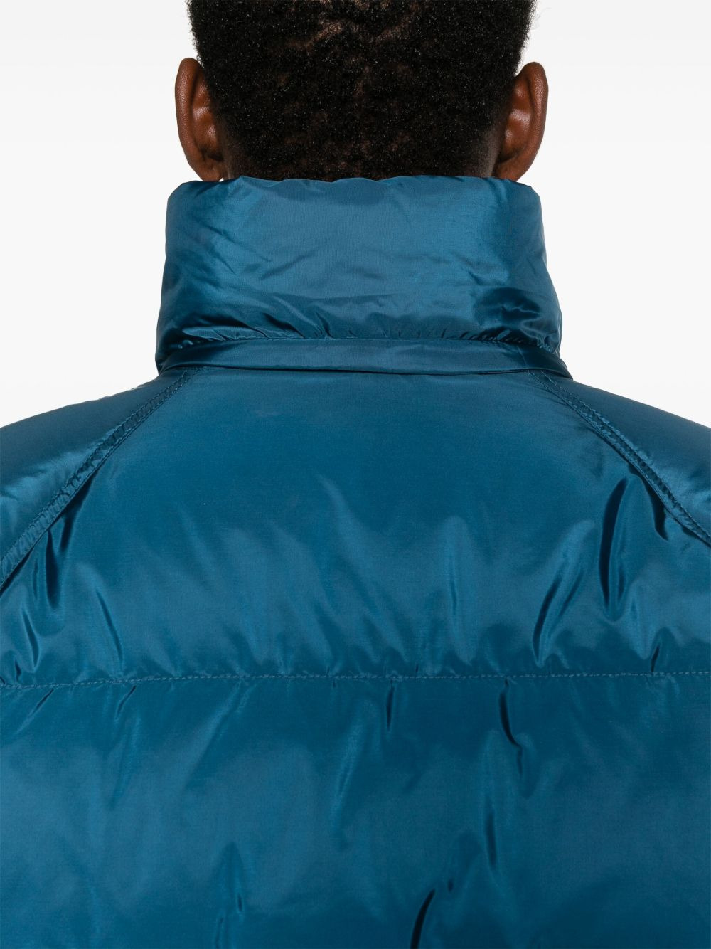Re-Nylon cropped down jacket - 6