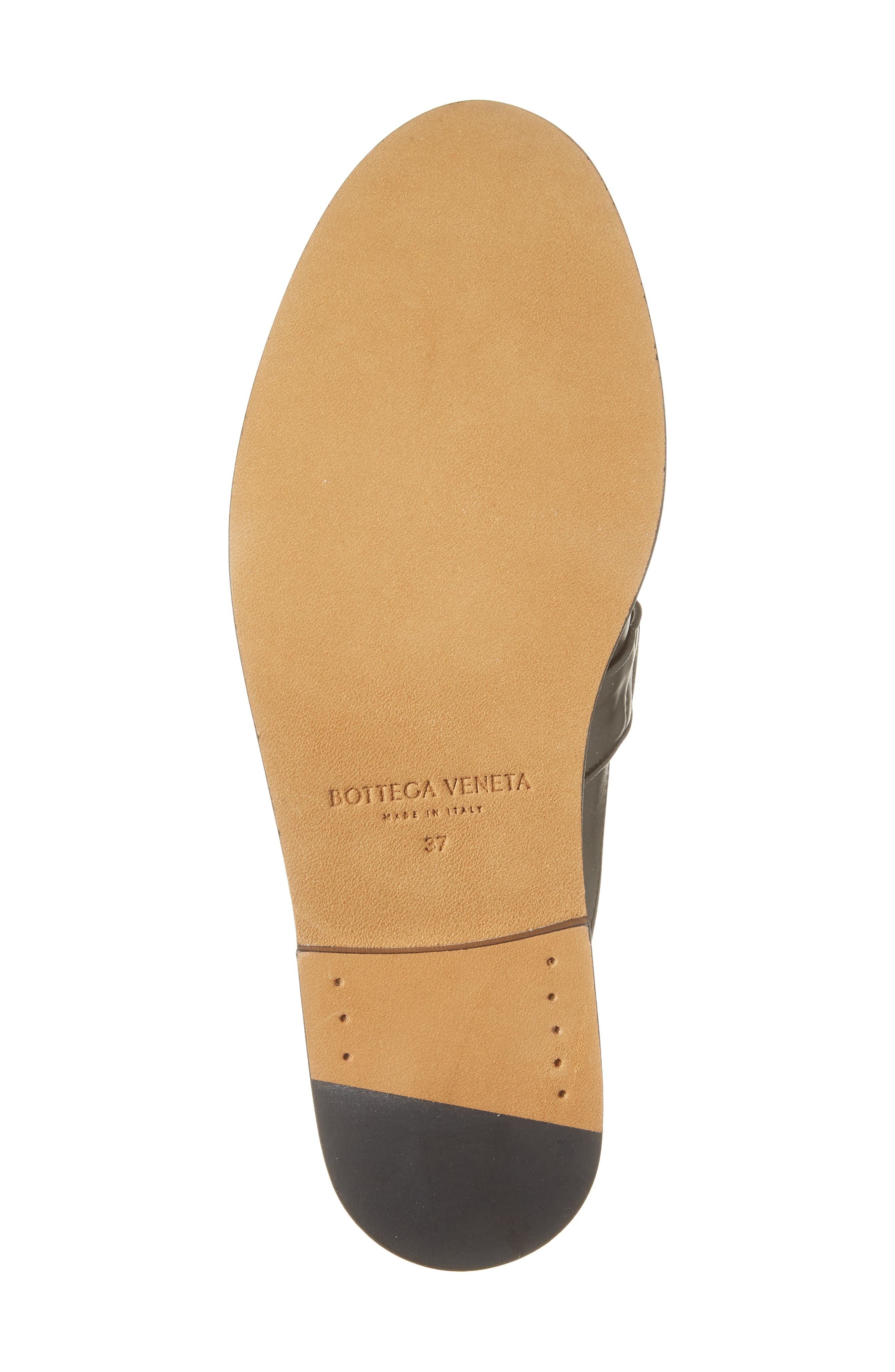 Bottega Veneta Astaire Knot Bit Mule Loafer in Black at Nordstrom - 4