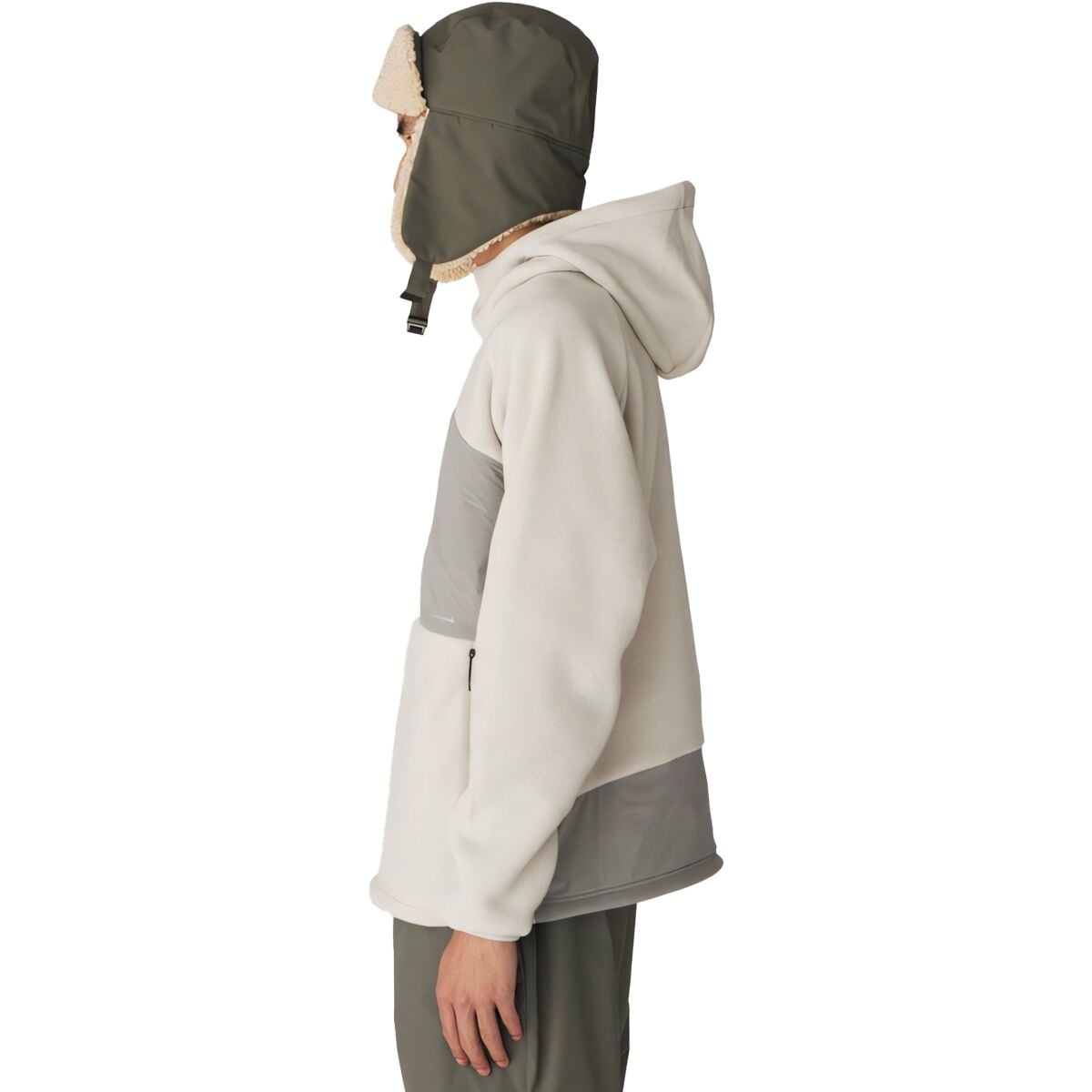 snow peak Double Face Fleece Hoodie backcountry REVERSIBLE