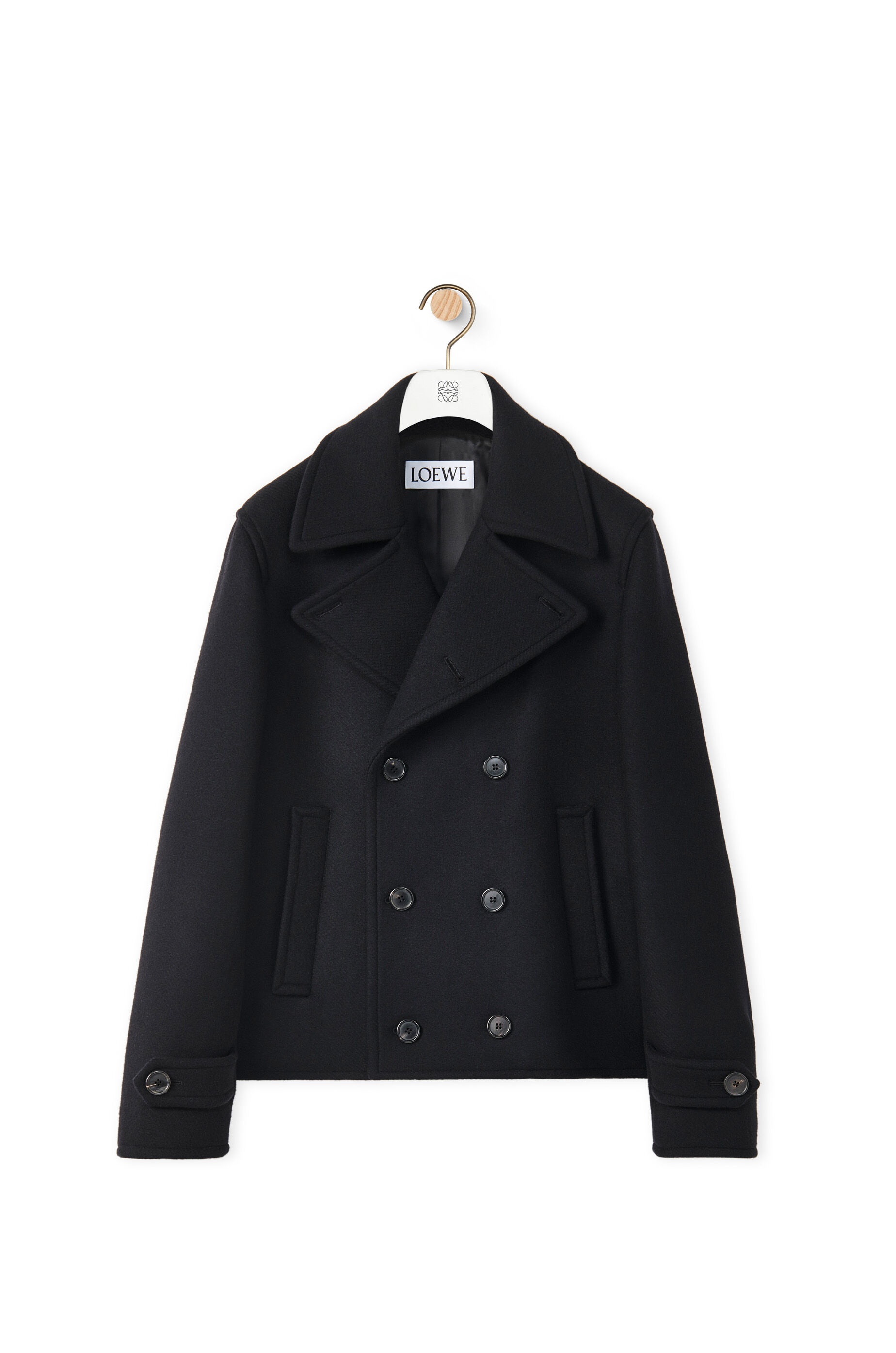 Peacoat in wool - 1