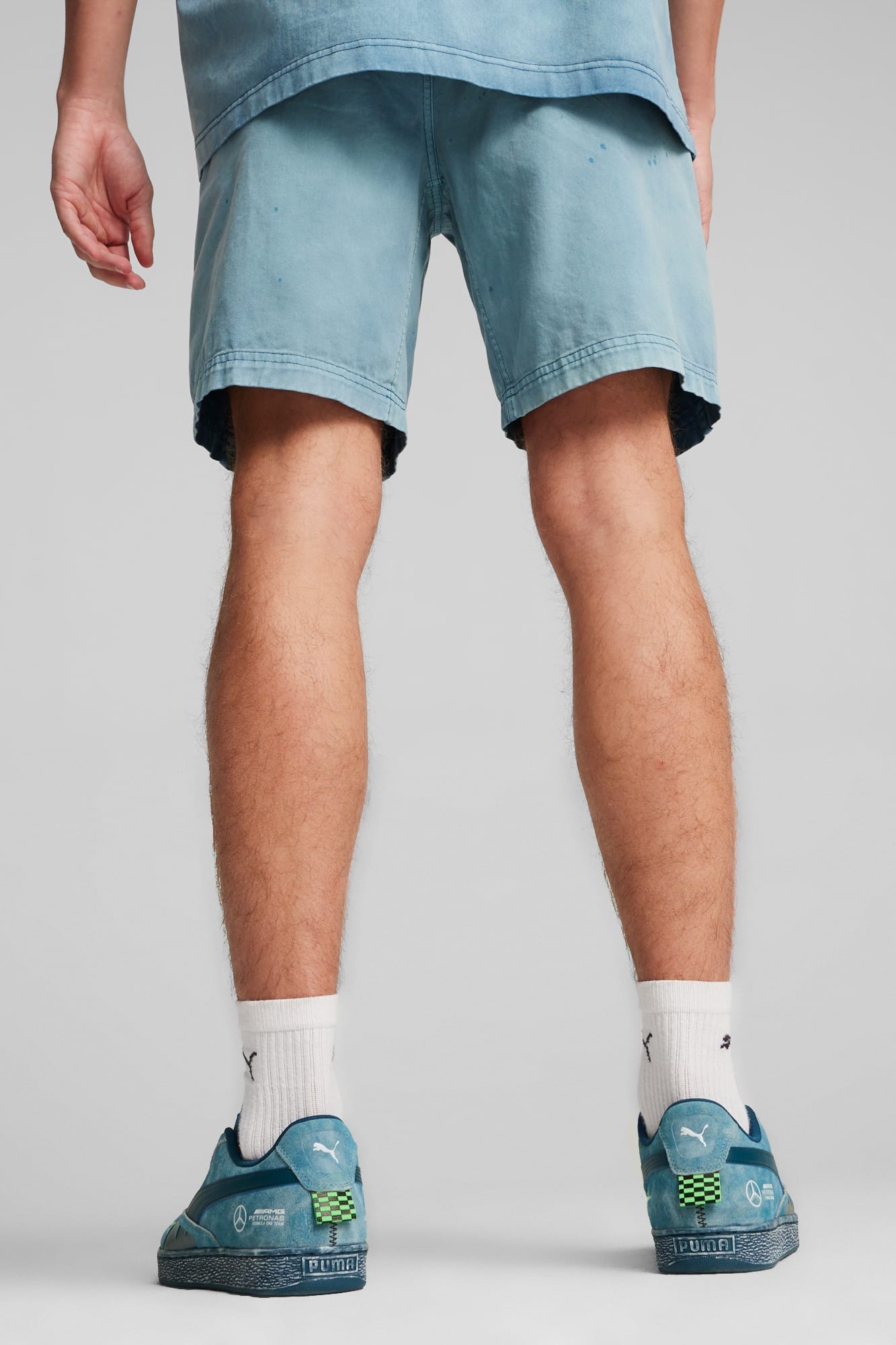 Mercedes-AMG Petronas F1® Team Crews Go Summer Men's Shorts - 7