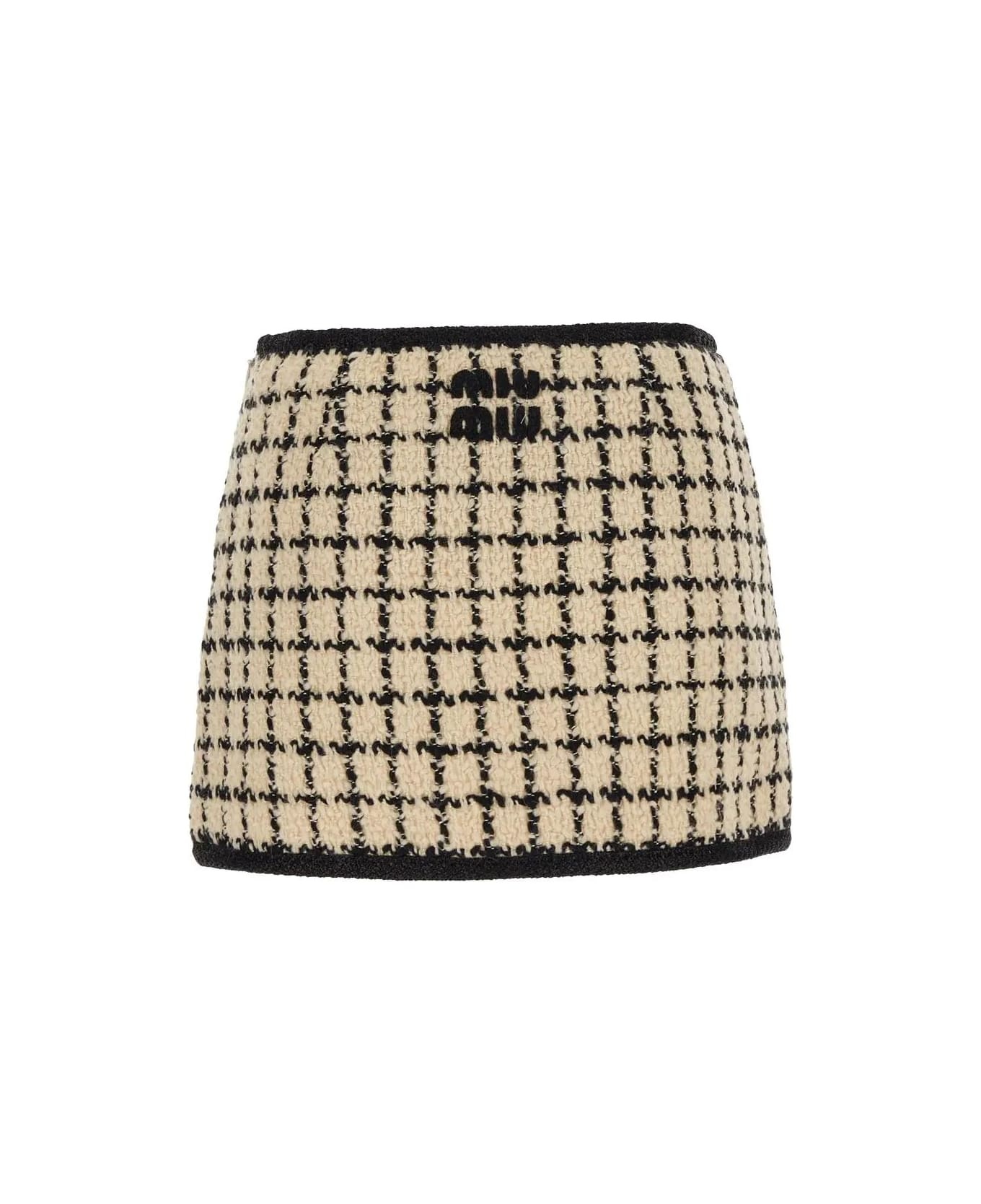 Wool Mini Skirt - 2
