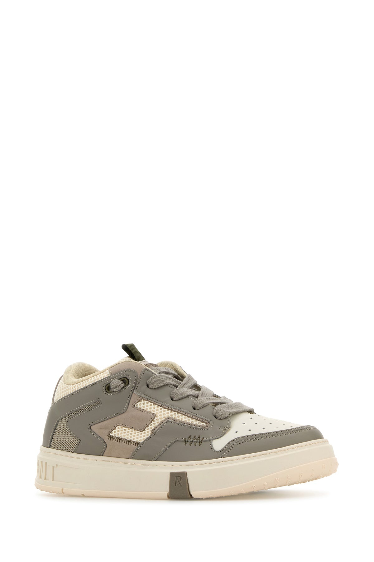 Multicolor leather and mesh Reptor 2 sneakers - 2