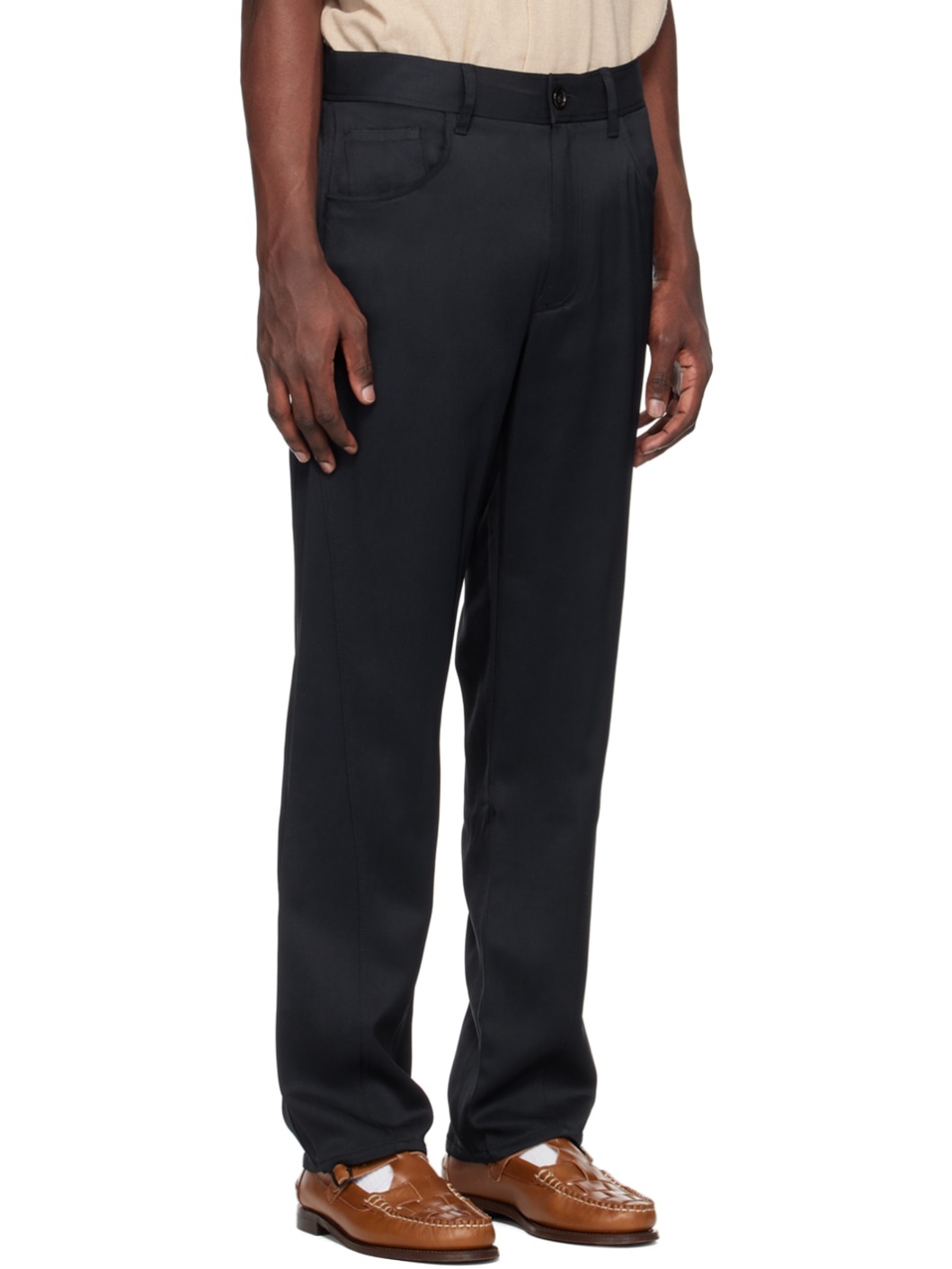 Navy Santana Trousers - 2